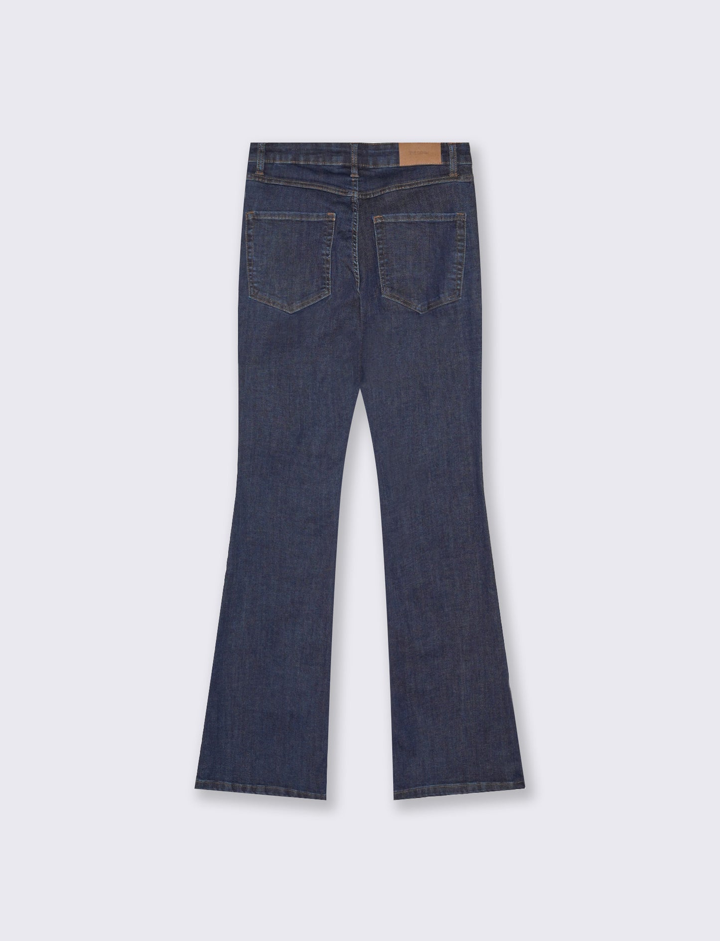 Jeans bootcut 5 tasche regular waist - DENIM SCURO