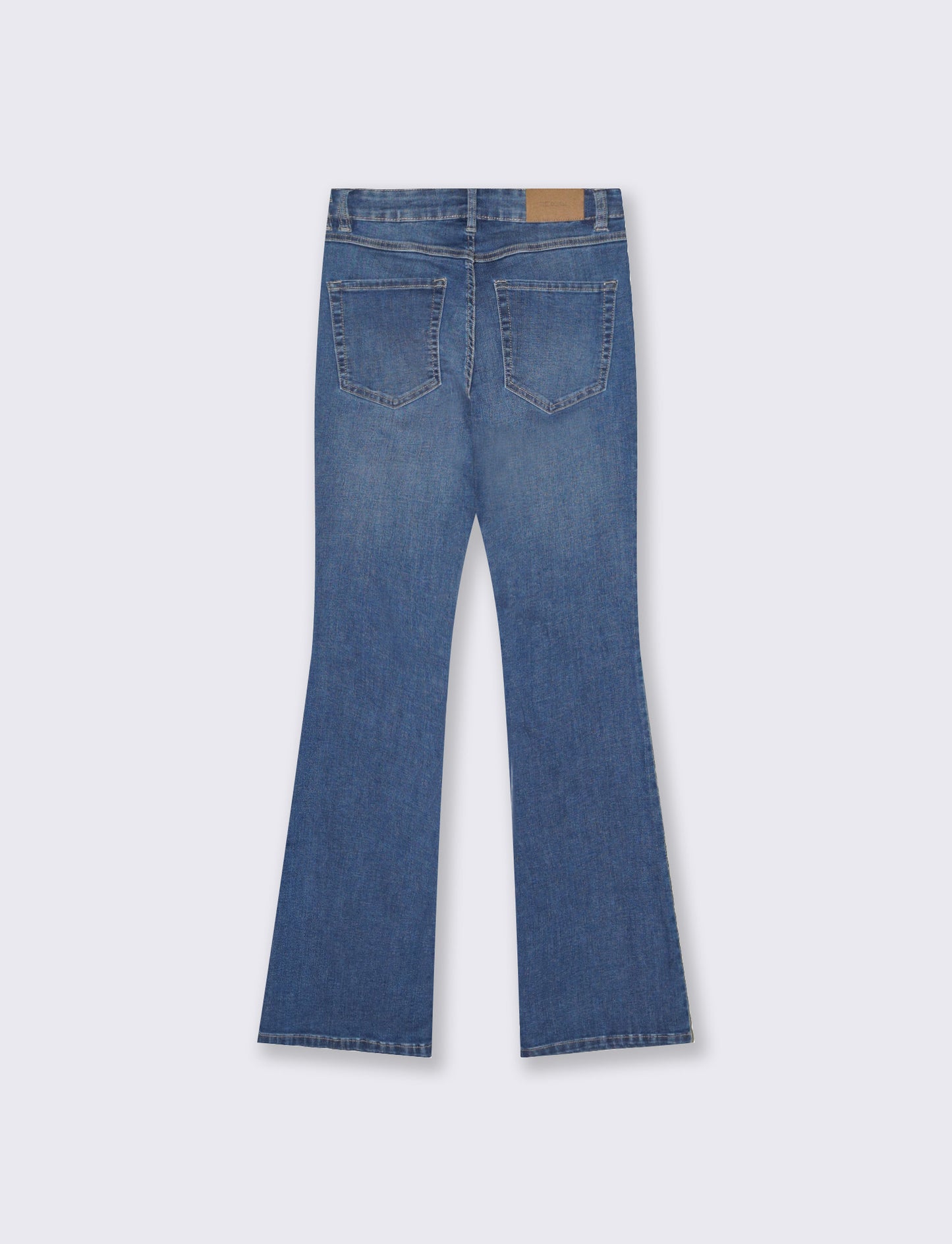 Jeans bootcut 5 tasche regular waist - Denim