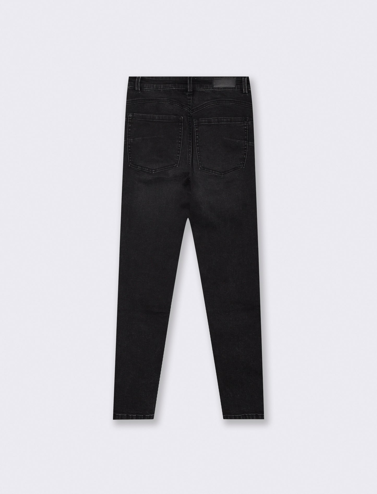 JEANS SUPER SKINNY A VITA MOLTO ALTA - Nero