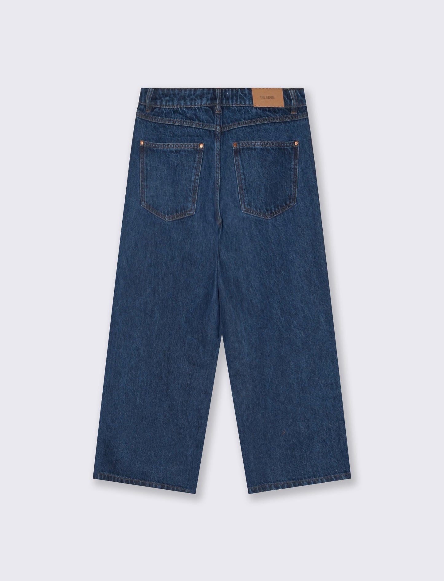 Jeans wide leg - DENIM SCURO