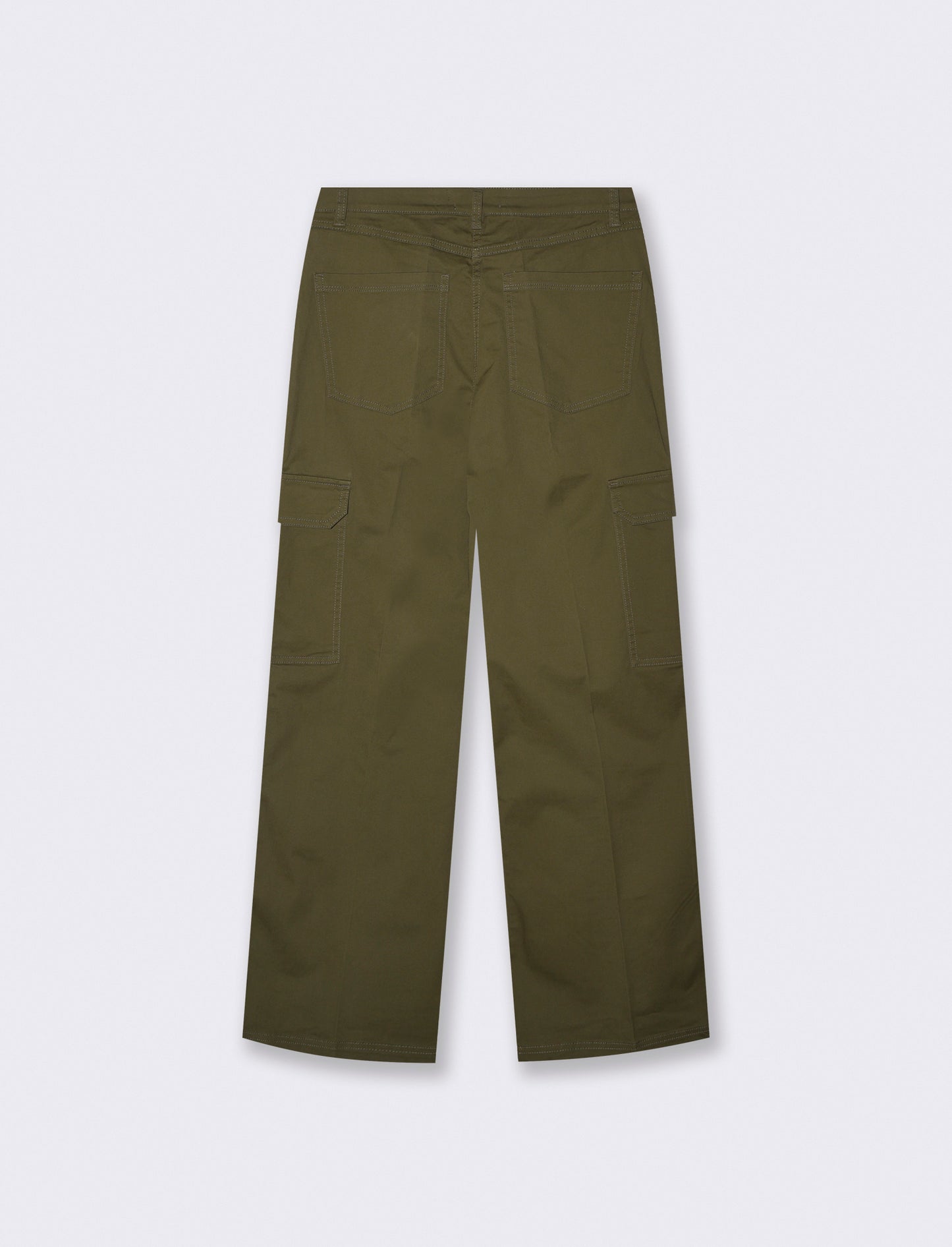 Cargo straight leg  high waist - Ve.milit.