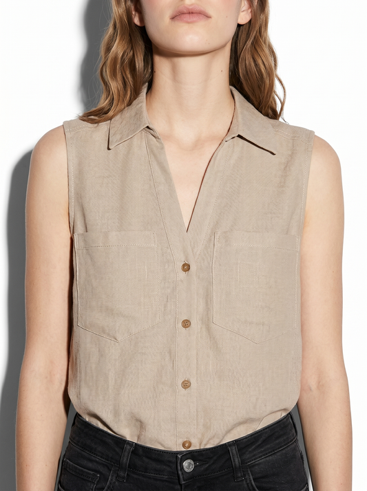 Cargo con Tasche: Stile e Comfort - Beige grano