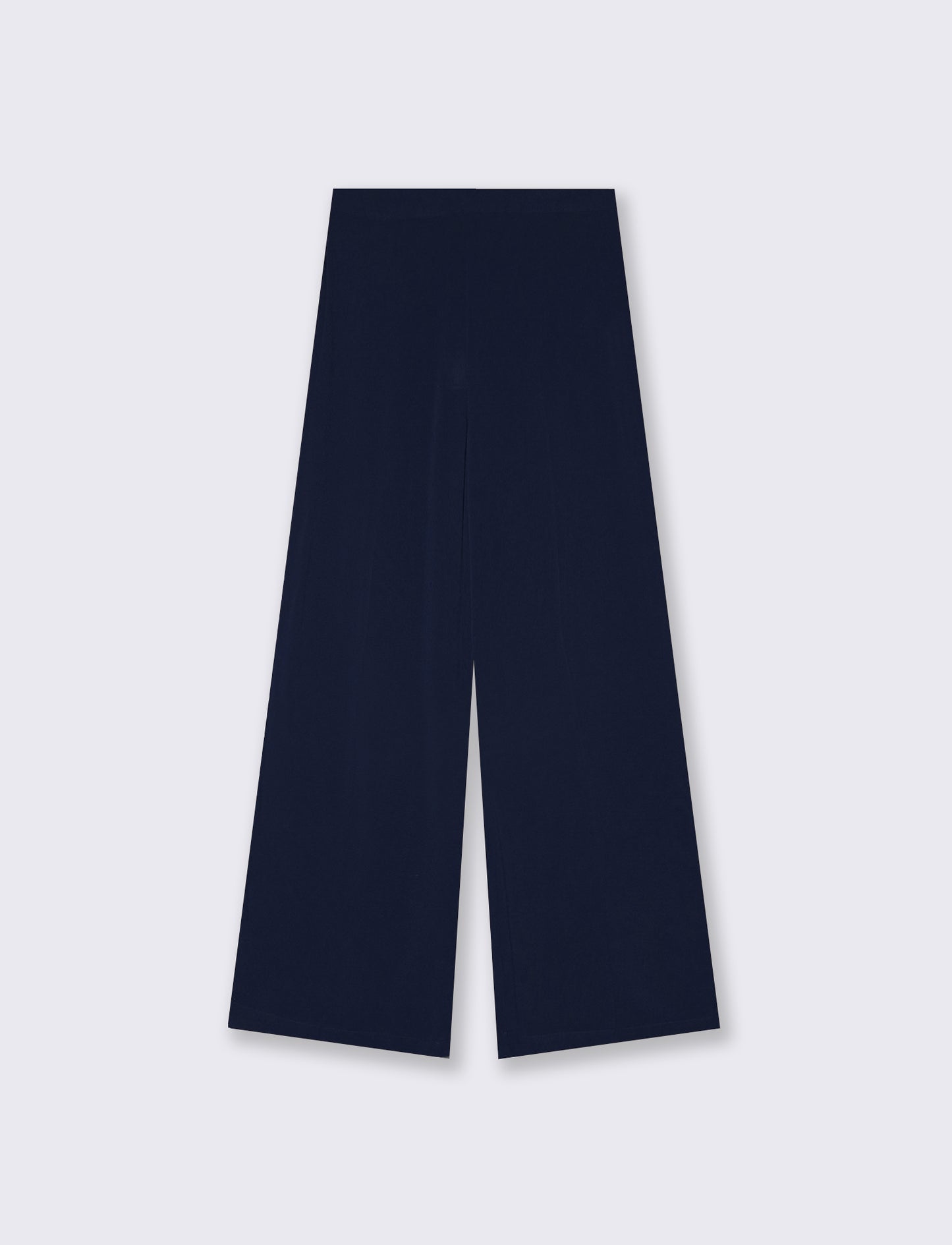 Pants with Elastic Back - Blue