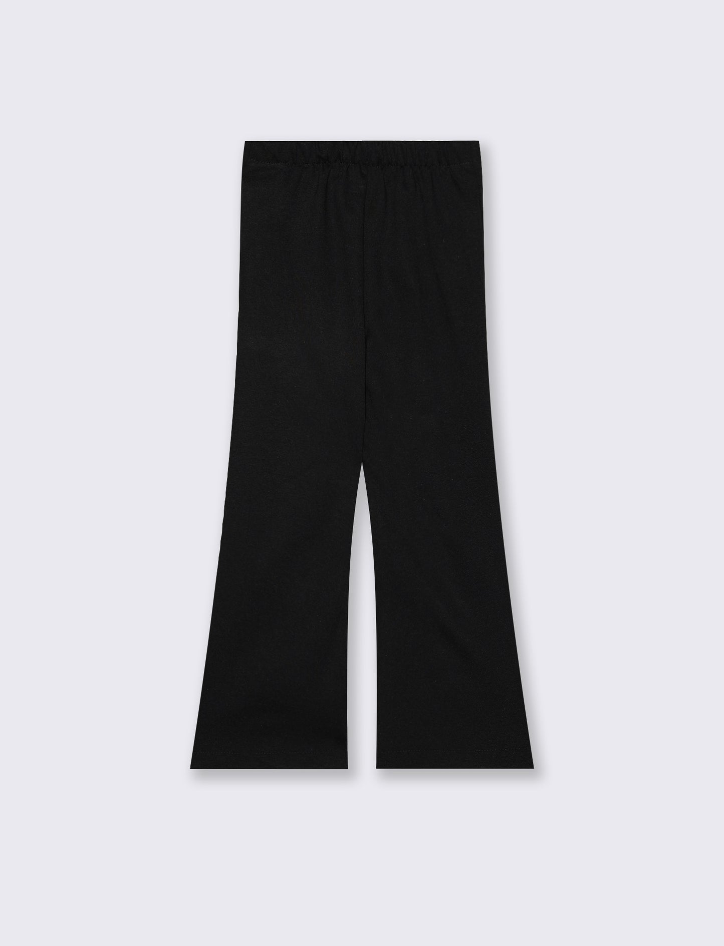 Pantaloni eleganti in punto milano. - Nero