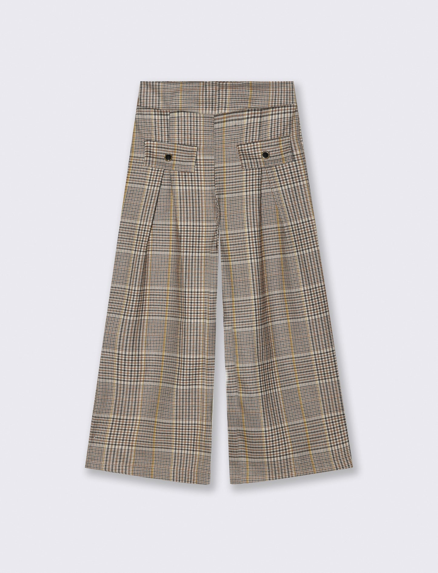 Pantalone da bambina in pied-de-poule - Fantasia