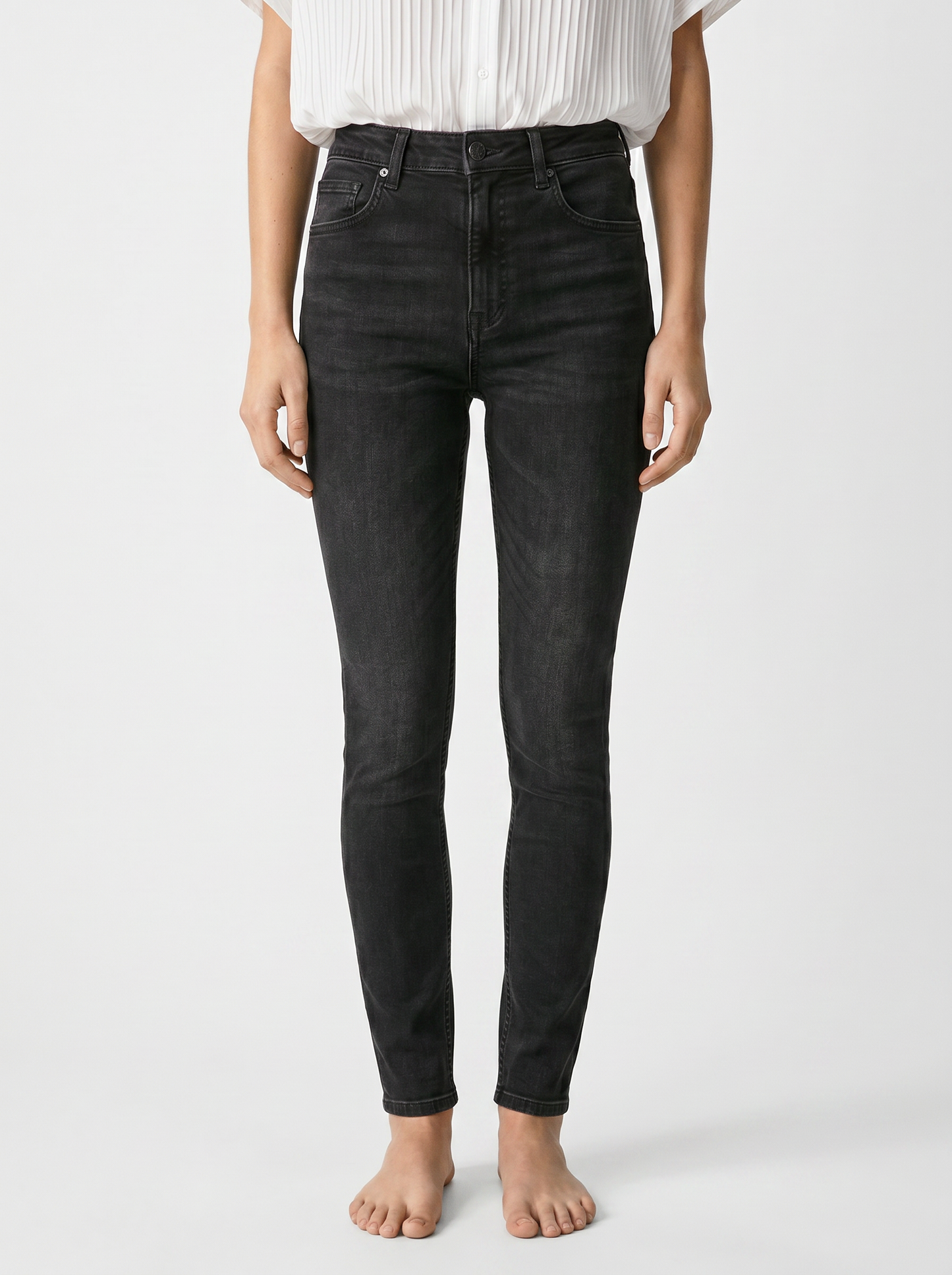 JEANS SUPER SKINNY - Nero