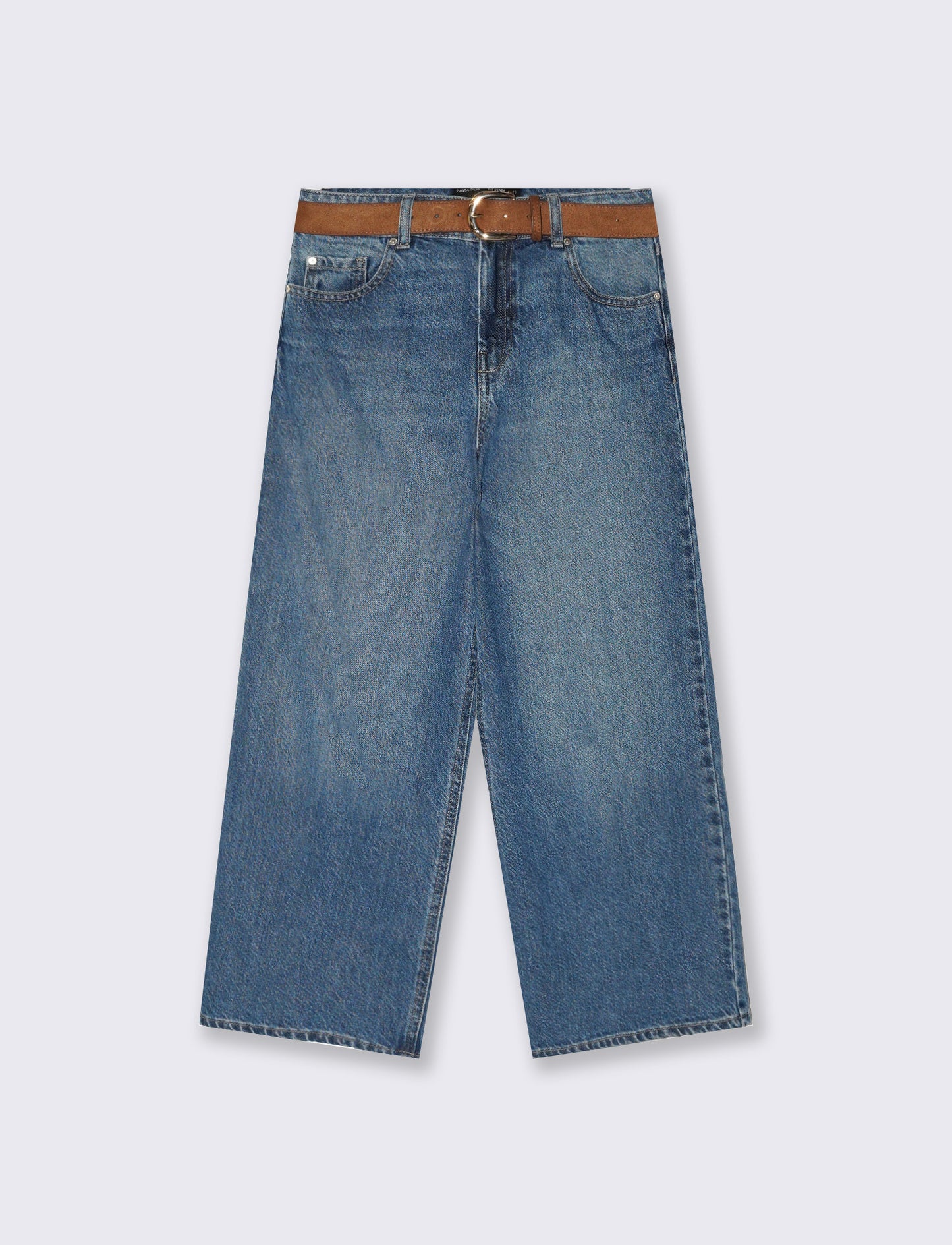 Jeans coulotte wide leg - Denim