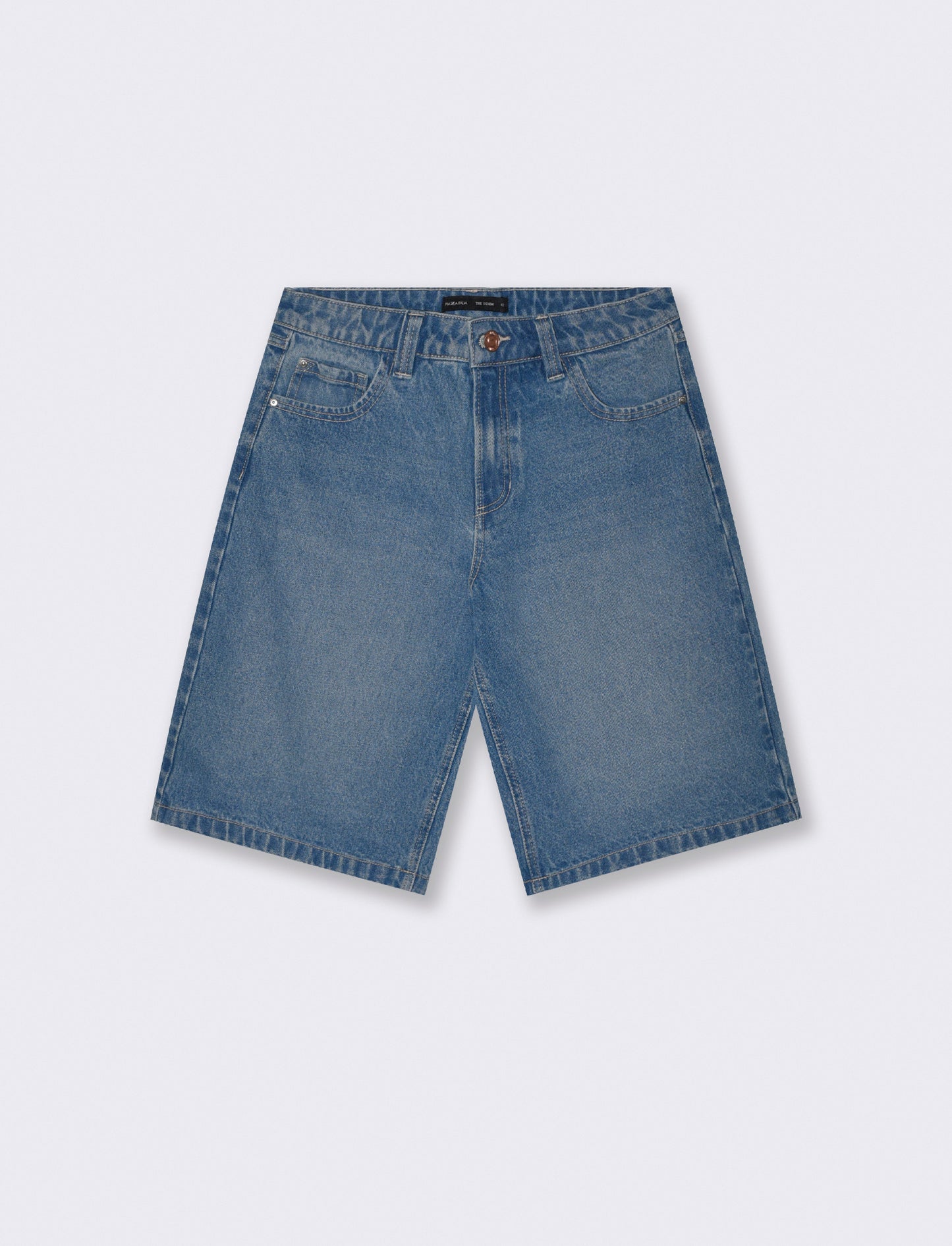 Bermuda baggy low waist - Denim