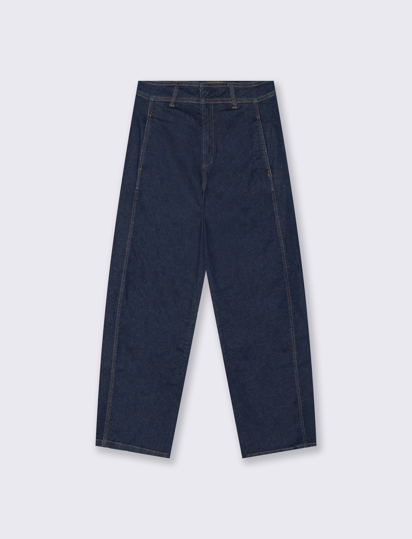 Jeans barrel - DENIM SCURO