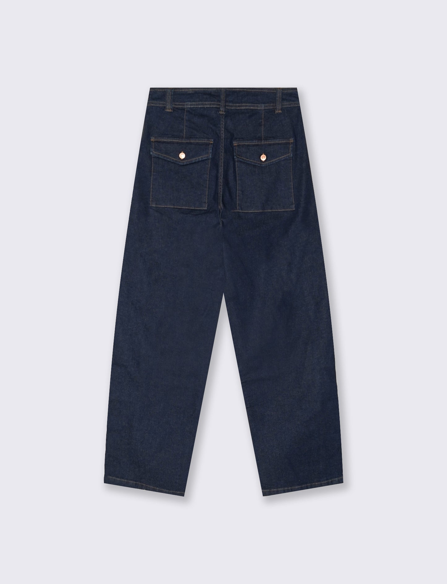 Jeans barrel - DENIM SCURO