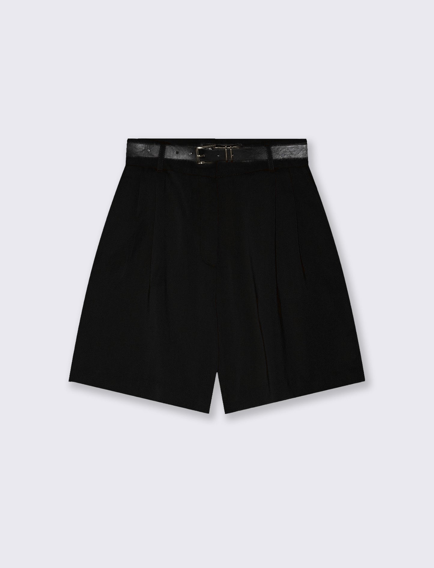 Shorts con cintura trendy e versatili - Nero