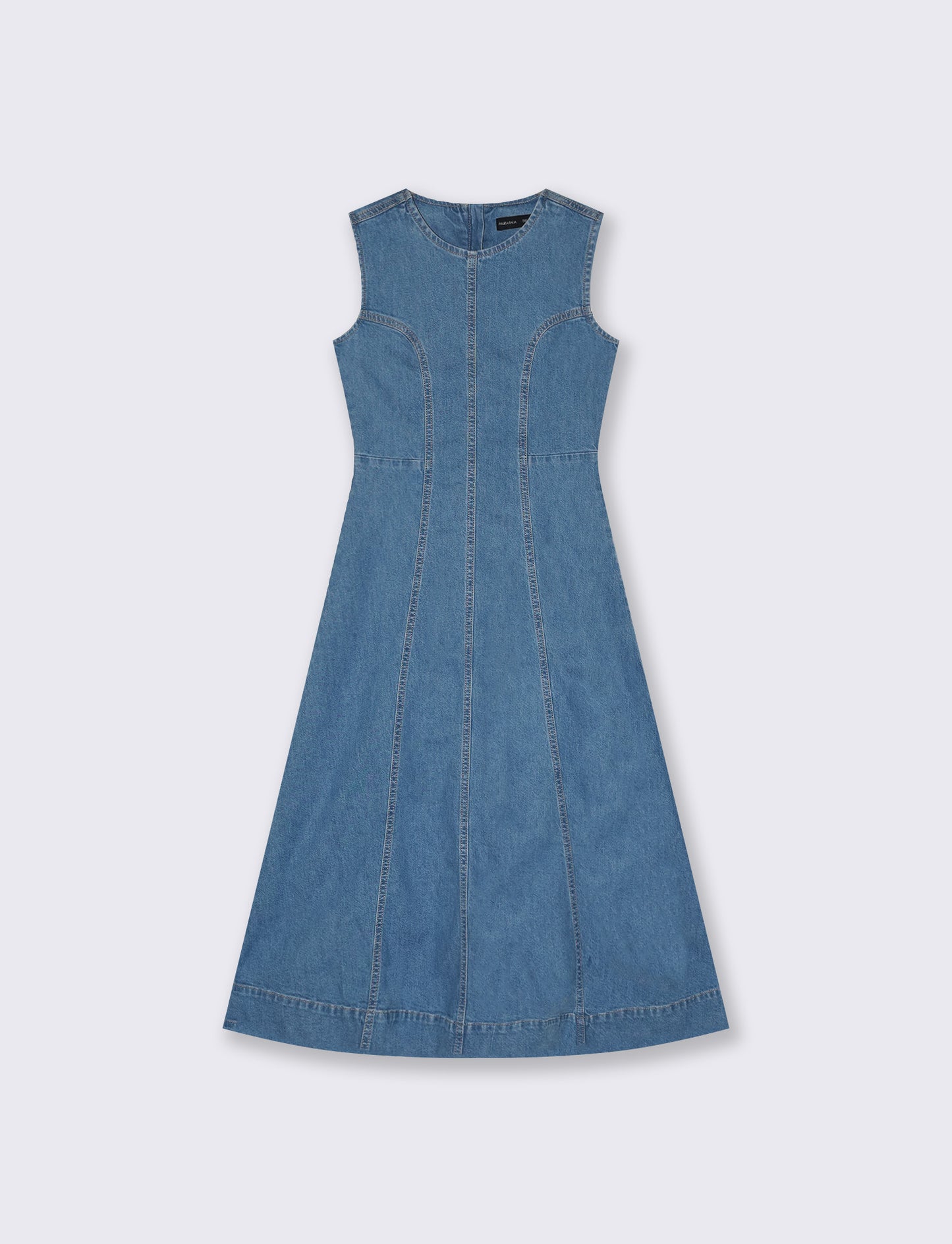 VESTITO LUNGO DENIM - Denim chiaro
