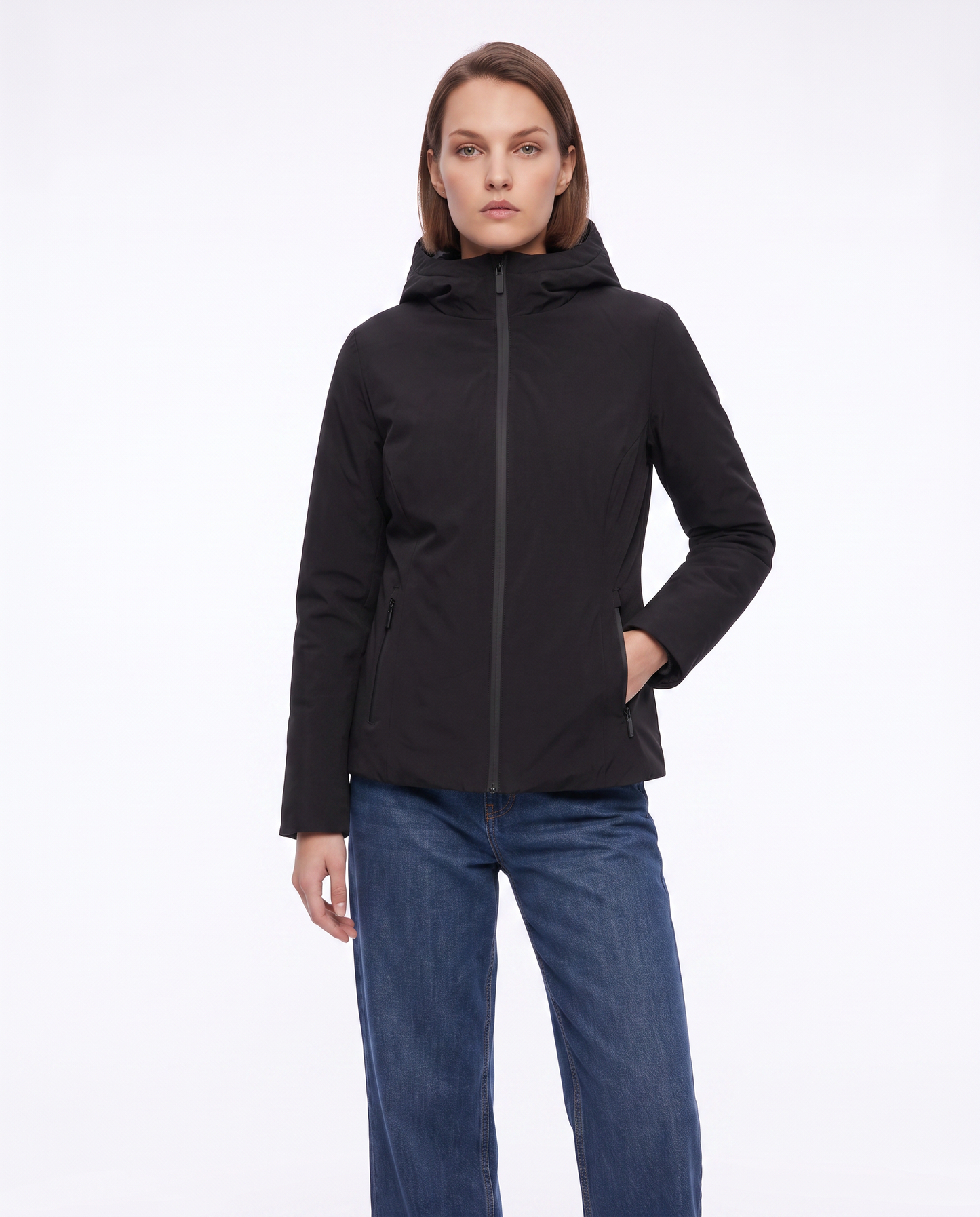 Giubbino doubleface versatile e moderno - Nero