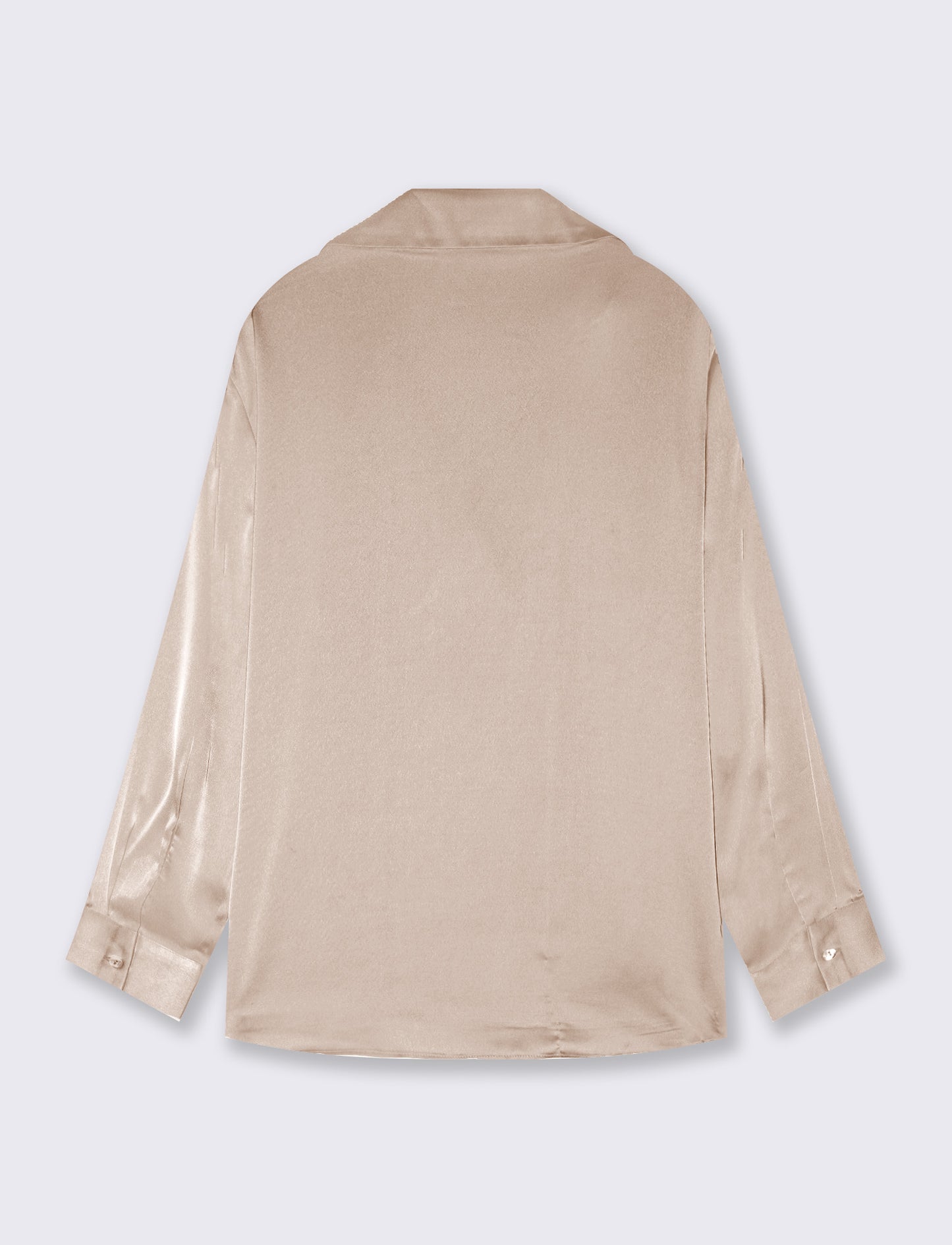 Camicia manica lunga - Beige grano