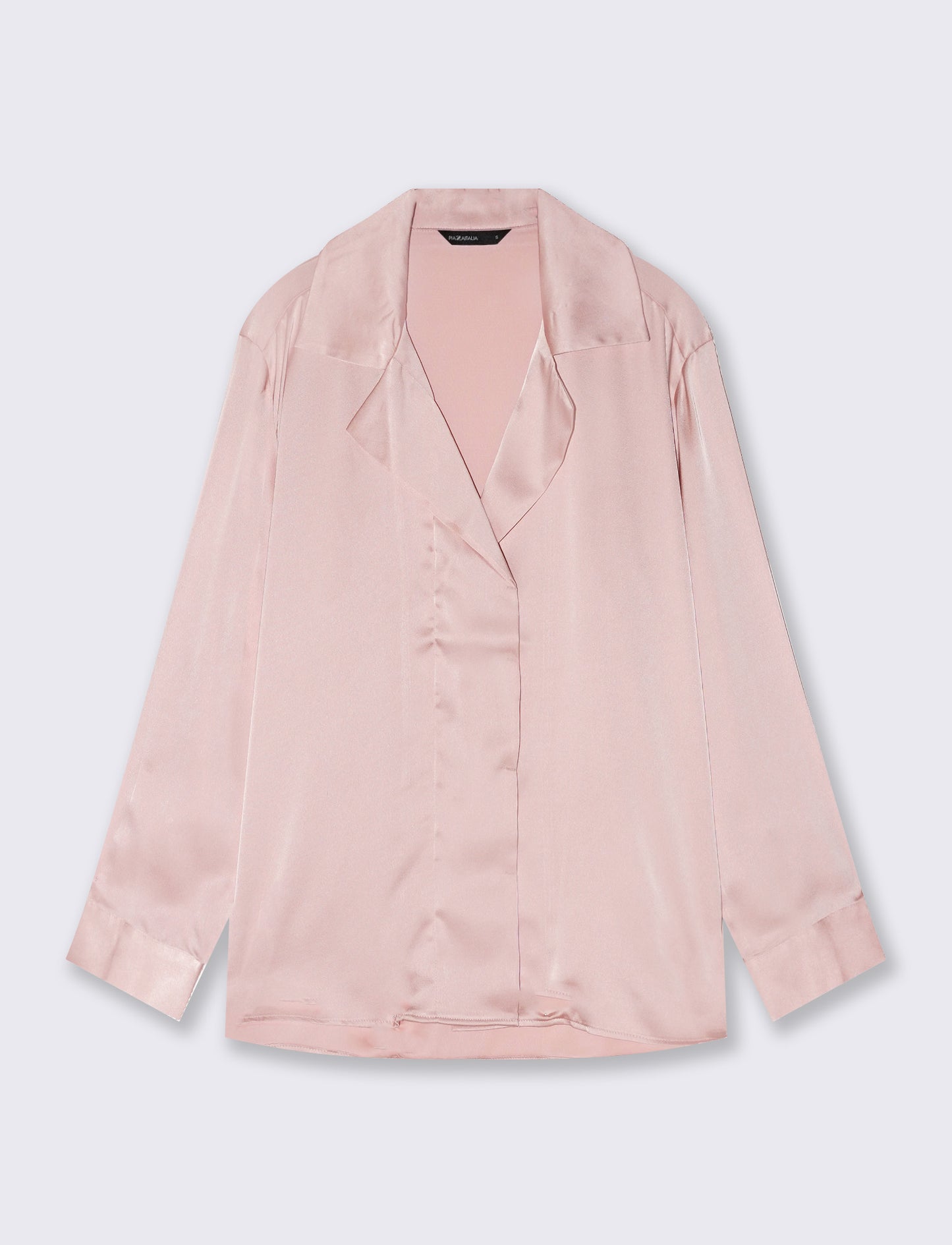 Camicia manica lunga - Rosa polvere