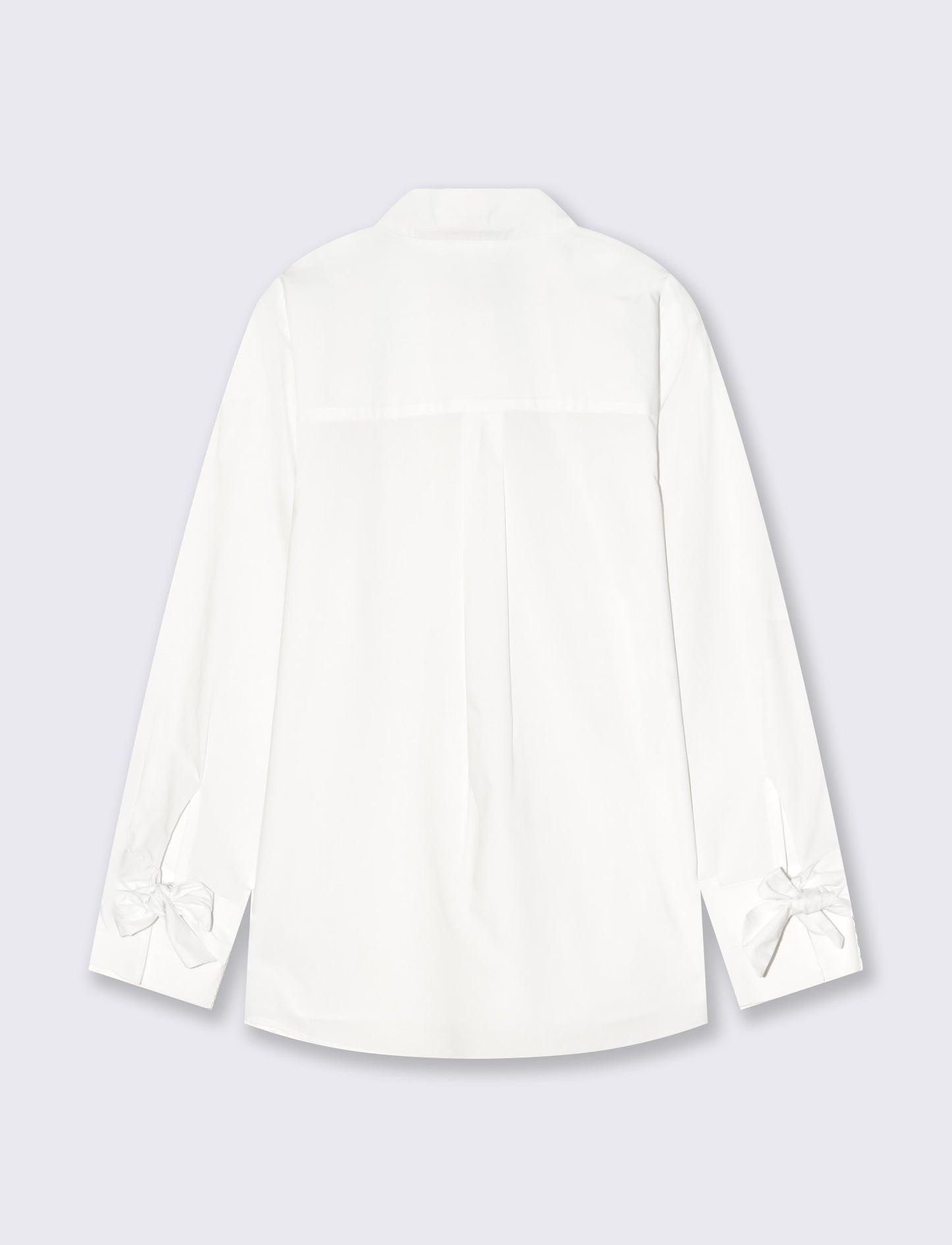 Camicia over con dettagli unici sulle maniche - Bianco