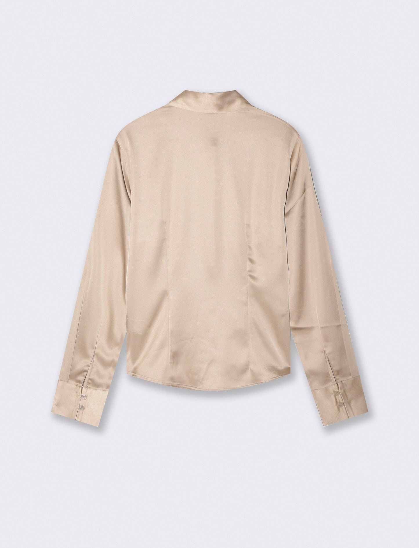 Camicia slim - Beige grano