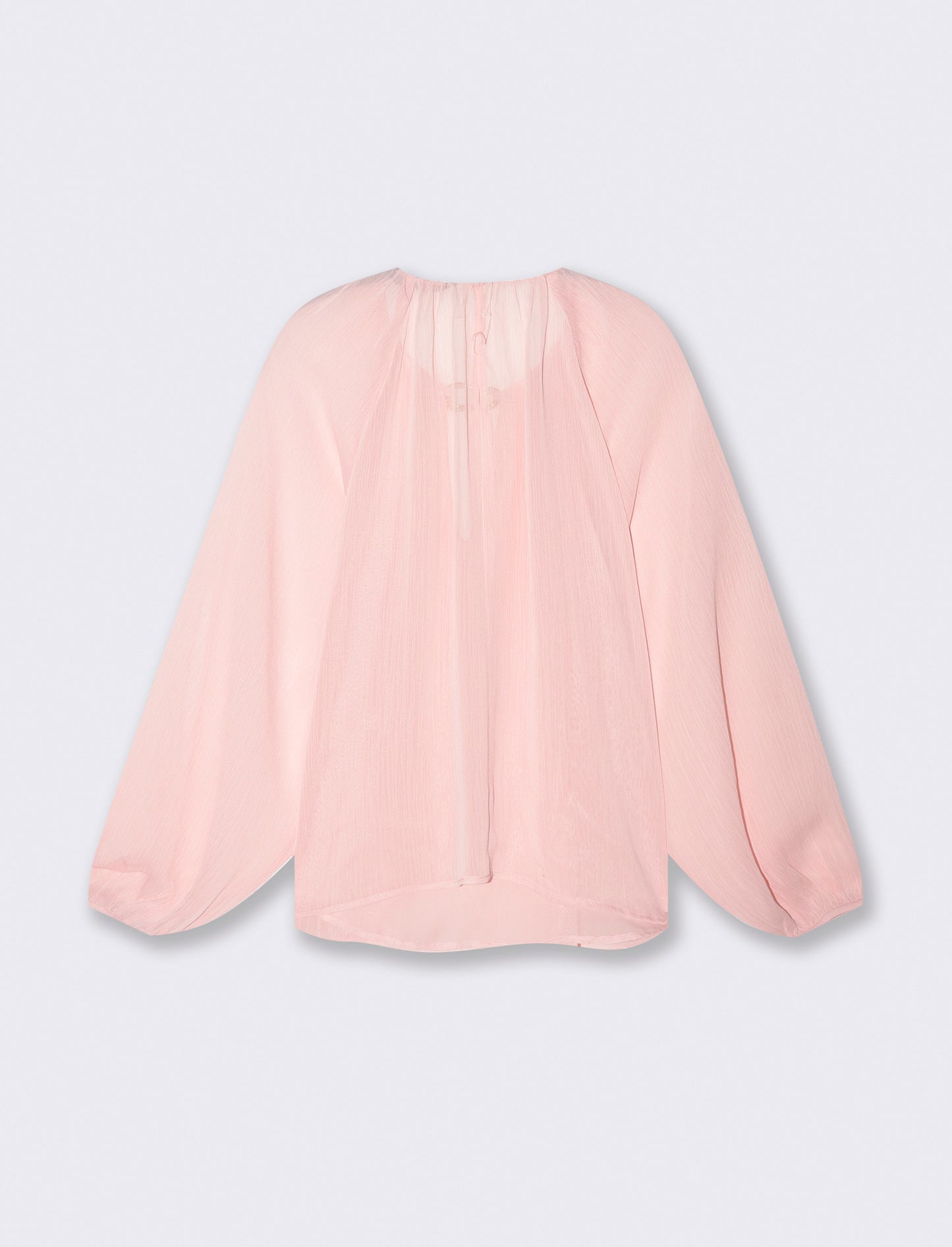 Blusa manica ampia - Rosa polvere