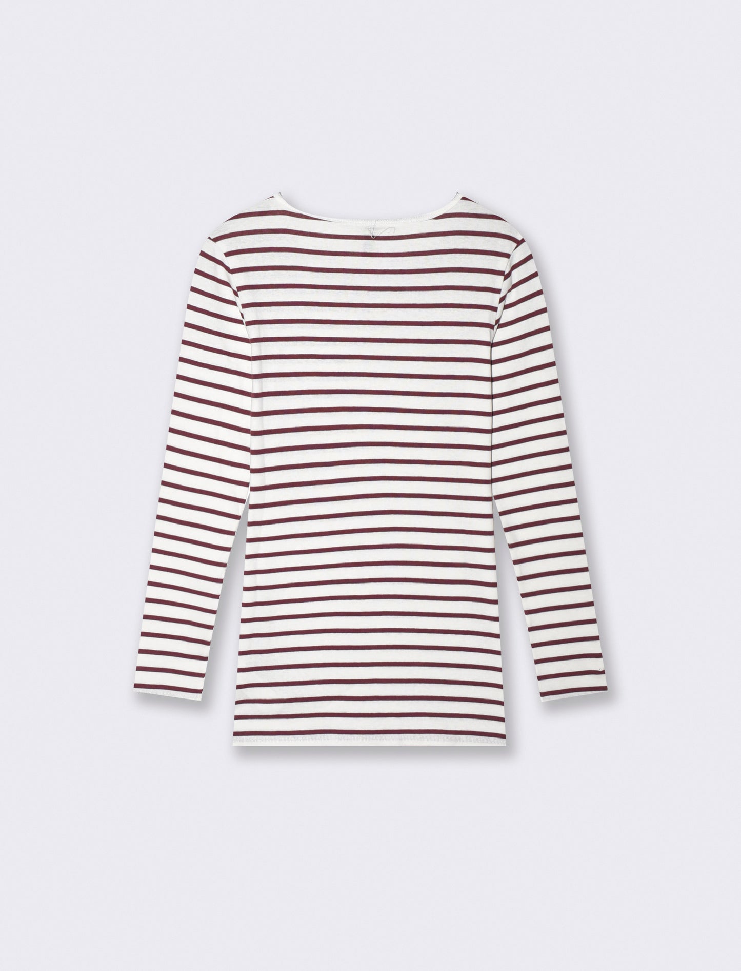 T-shirt manica a tre quarti scollo a barca - var 2