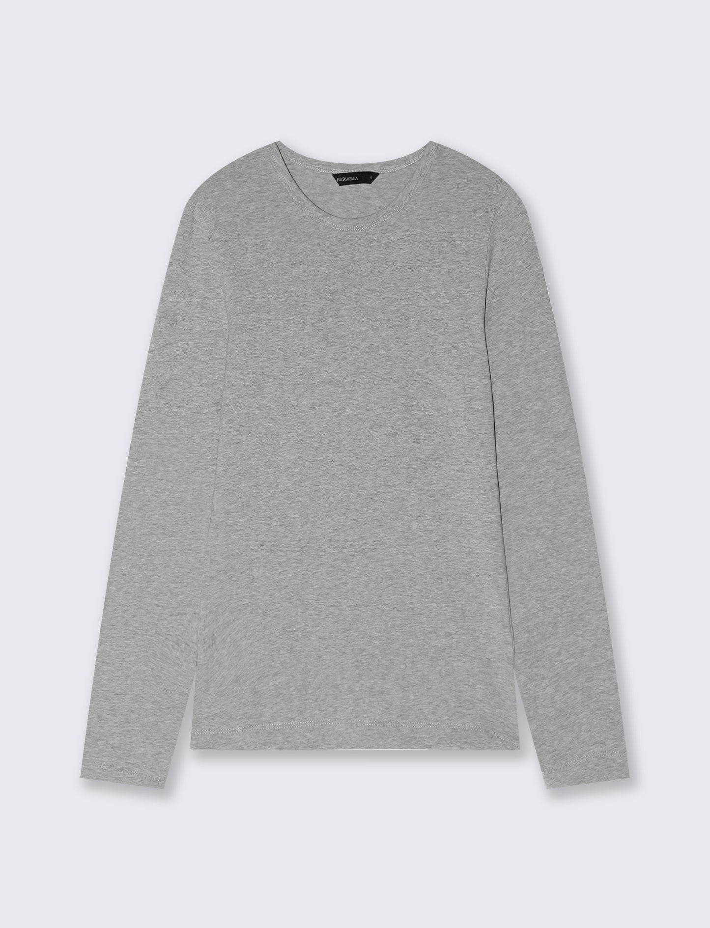 T-SHIRT BASICA - Grigio chiaro mel.