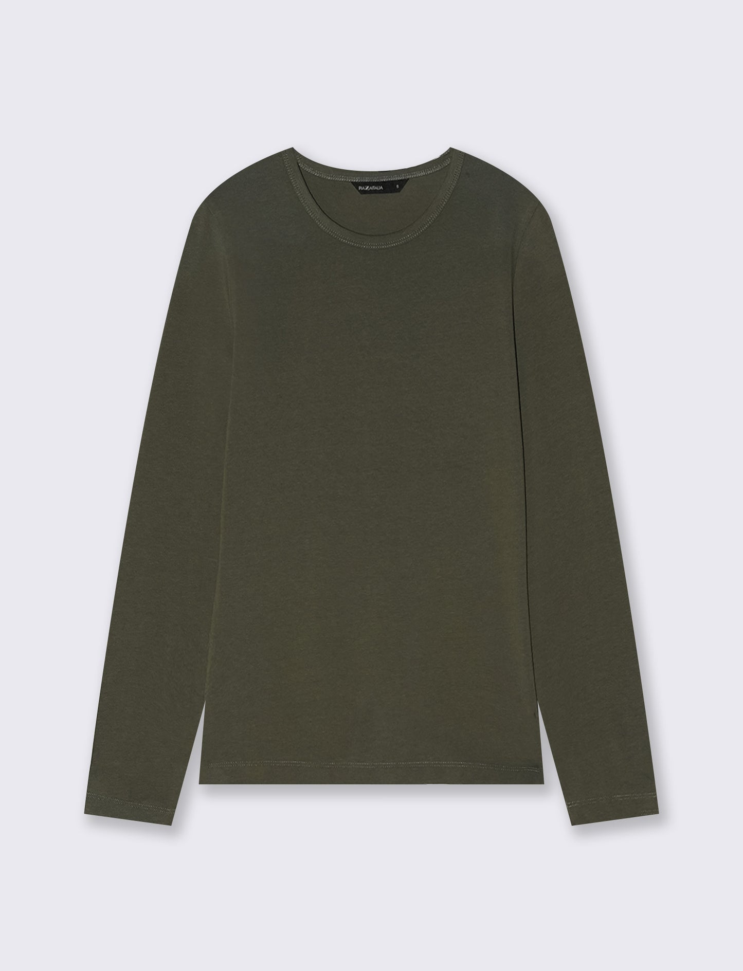 T-SHIRT BASICA - Verde salvia