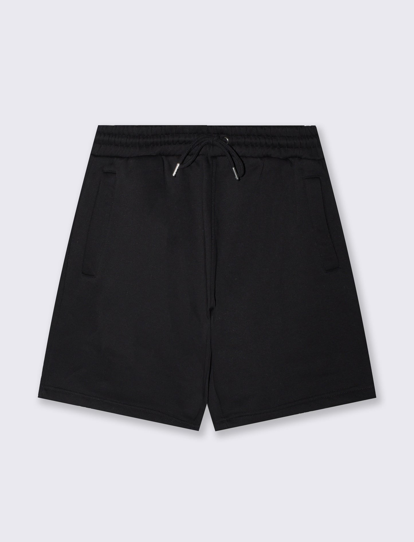 Bermuda sweatpants with jogger waist - Black