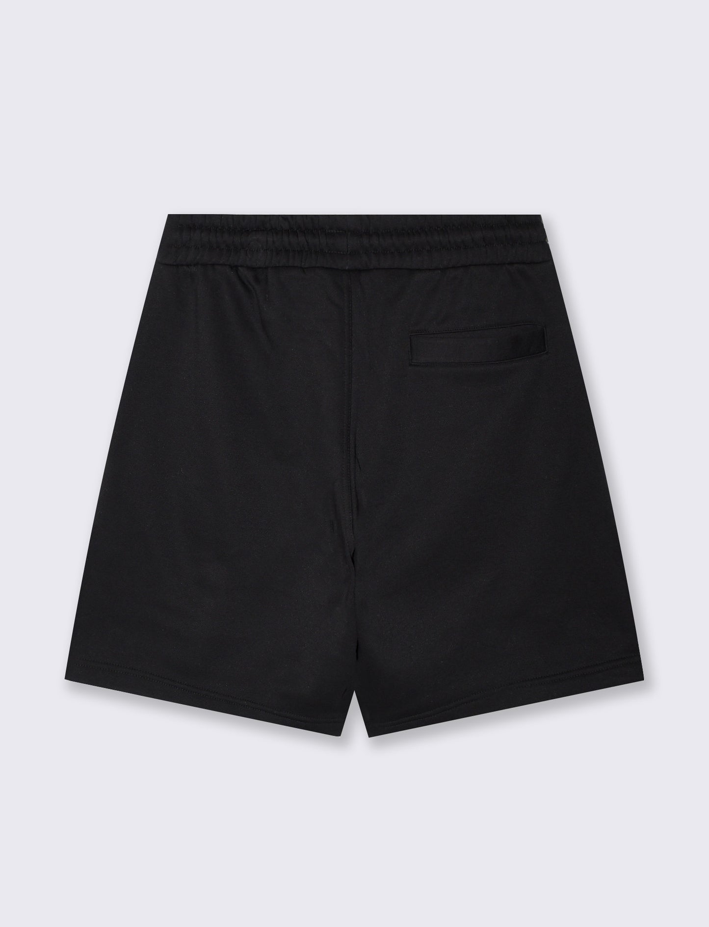 Bermuda sweatpants with jogger waist - Black