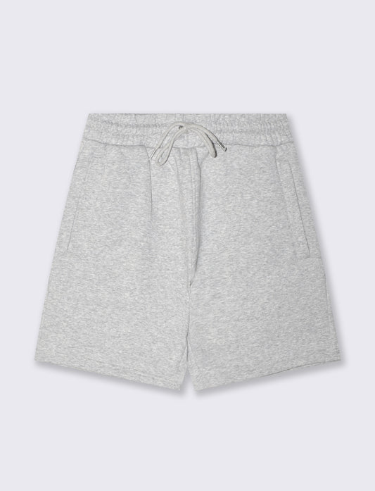 Bermuda sweatpants with jogger waist - Grey