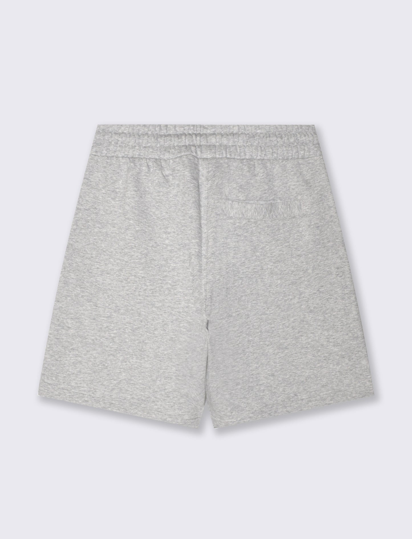 Bermuda in felpa con vita jogger - Grigio mel.