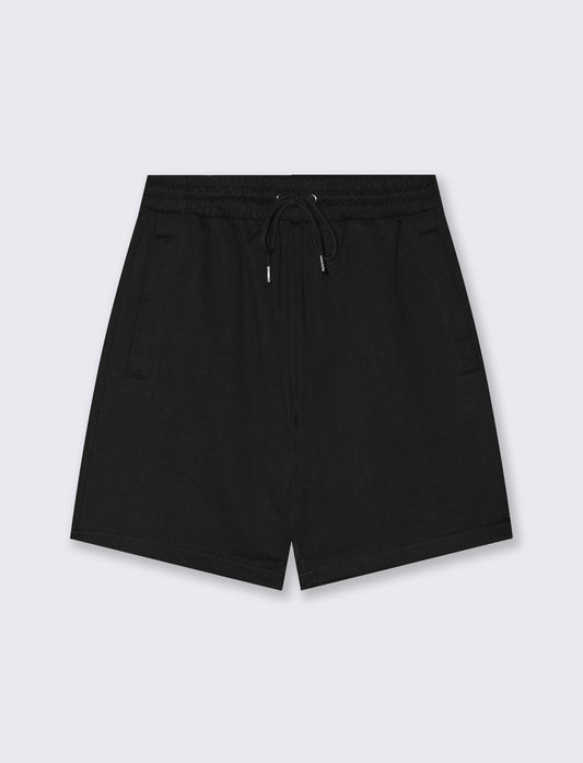 Bermuda Felpa French Terry Vita Jogger - Nero