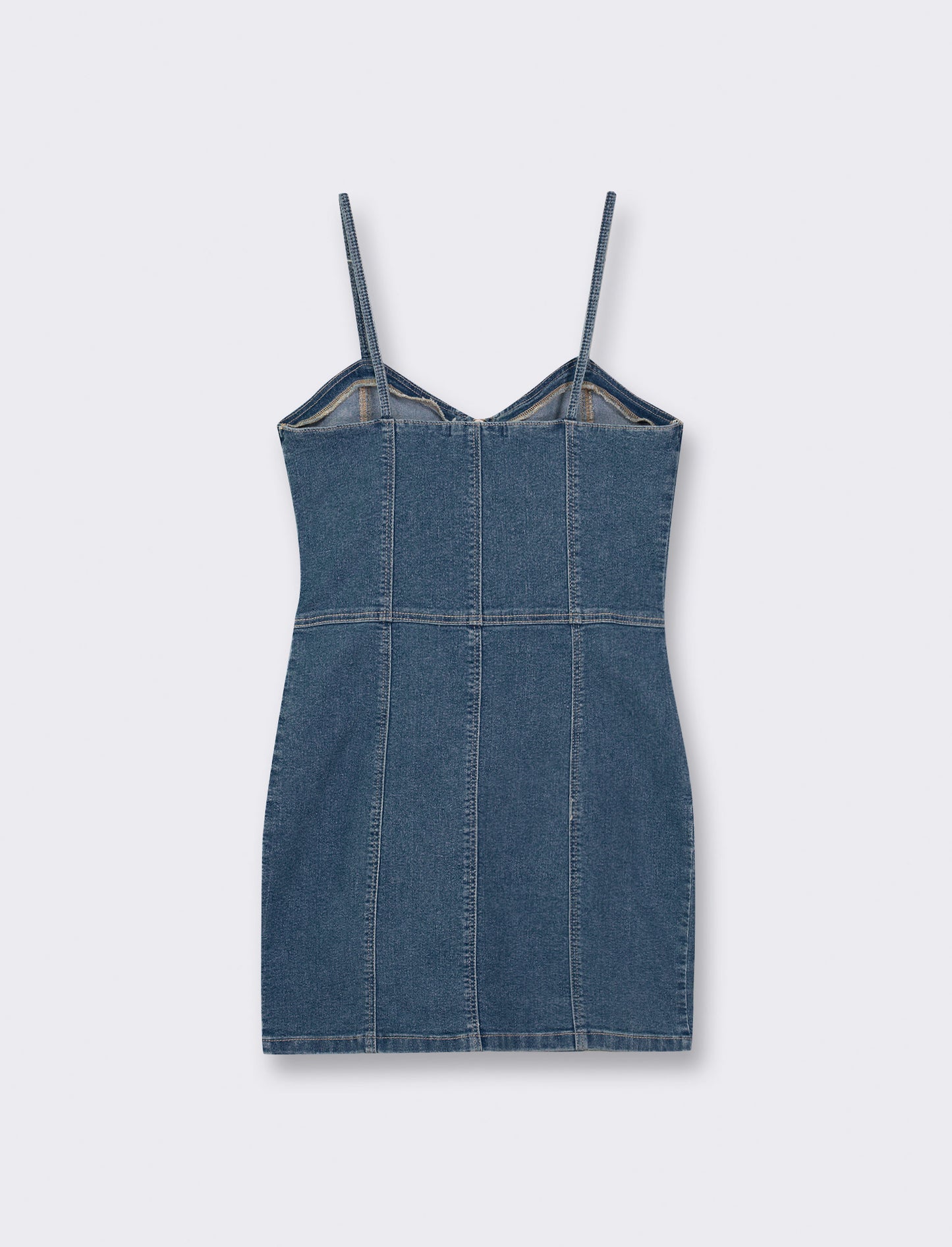 Cotton T-Shirt with Ruffled Sleeves and Crochet Trim - Blue