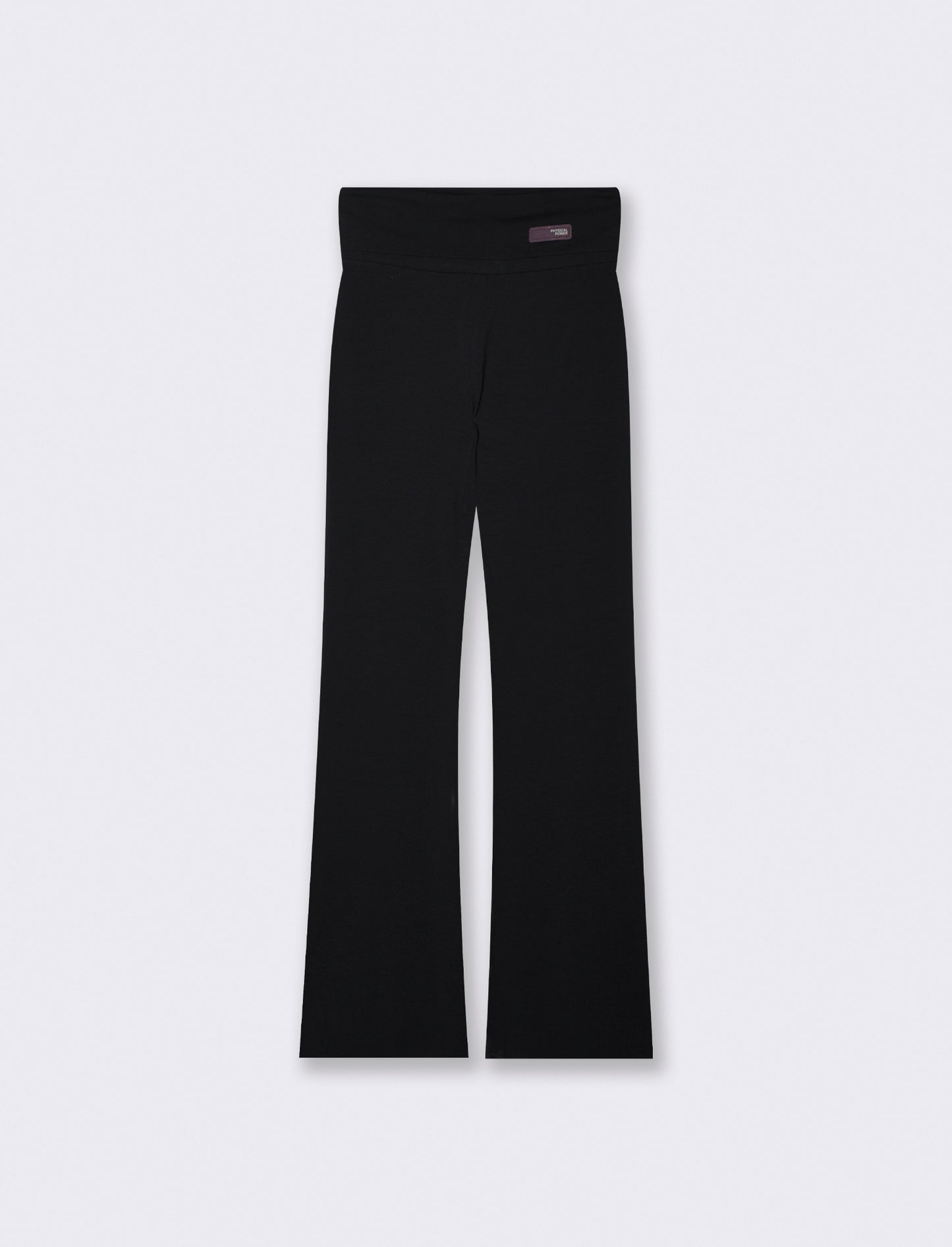 Basic Flare Leggings for Every Occasion - Black