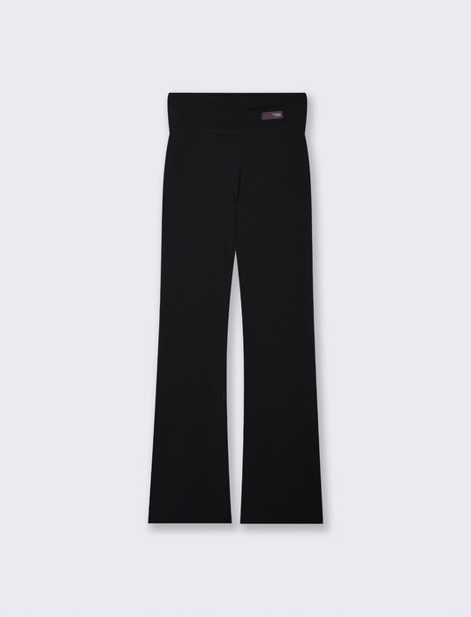 Leggings Basico Flare per ogni occasione - Nero