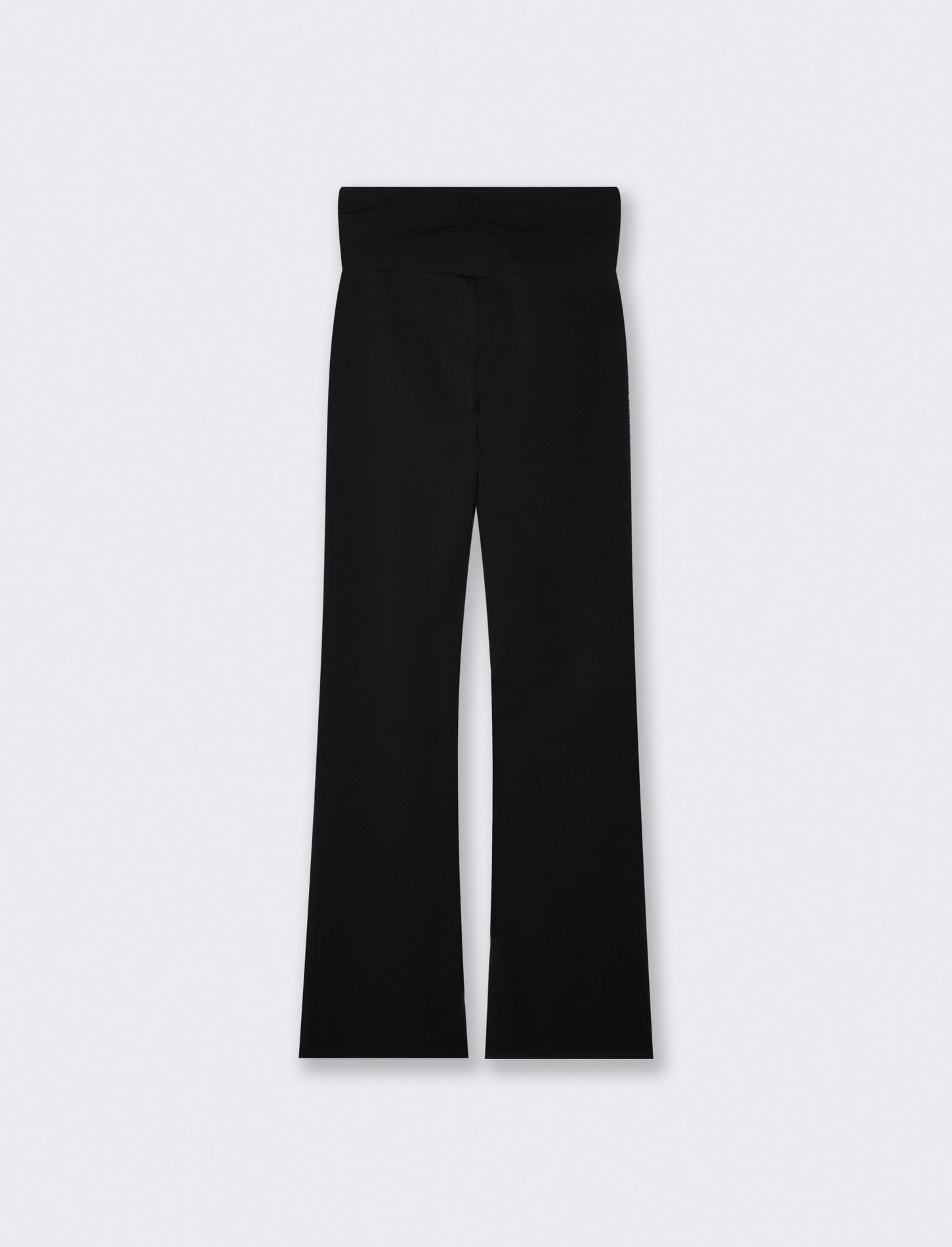 Basic Flare Leggings for Every Occasion - Black