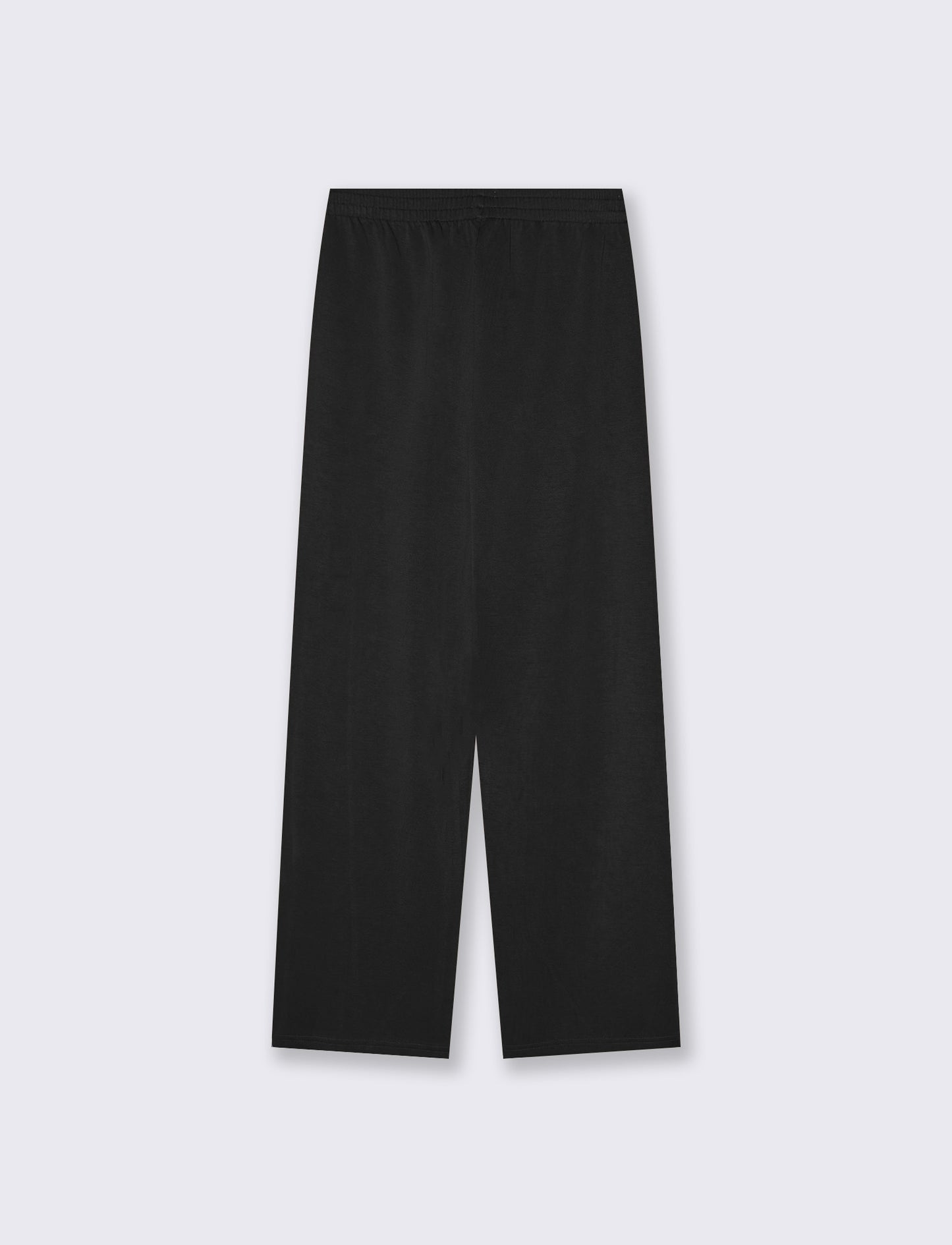 Pantafitness con elastico in vita - Nero