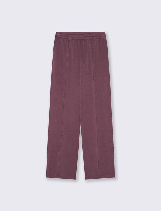 Pantafitness con elastico in vita - Rosso amarena