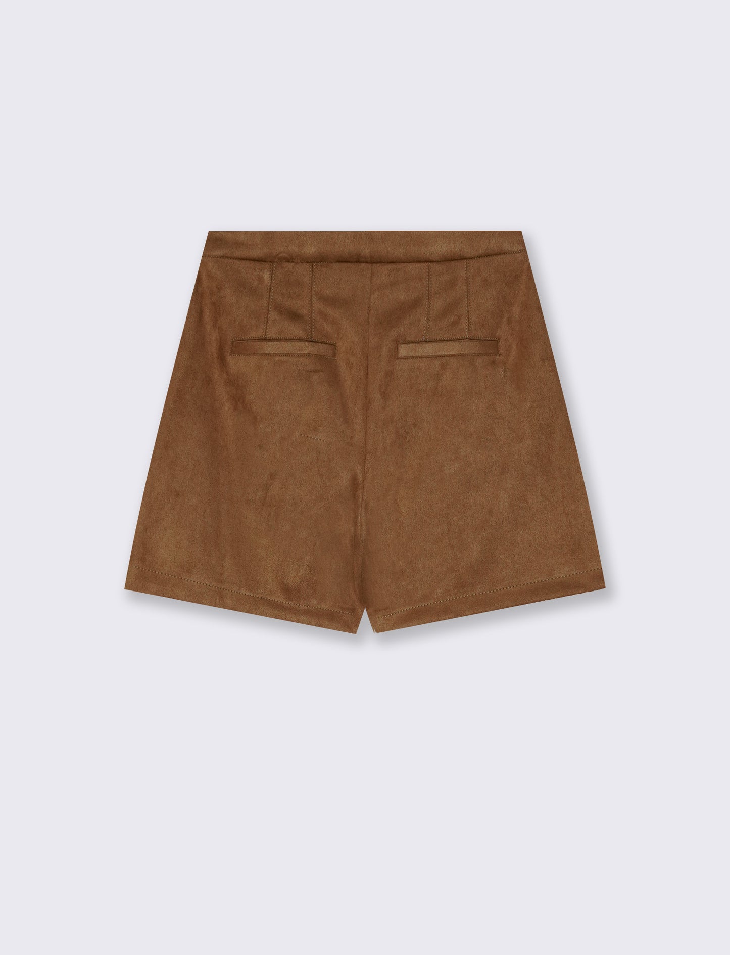 SHORT SUEDE - Cammello