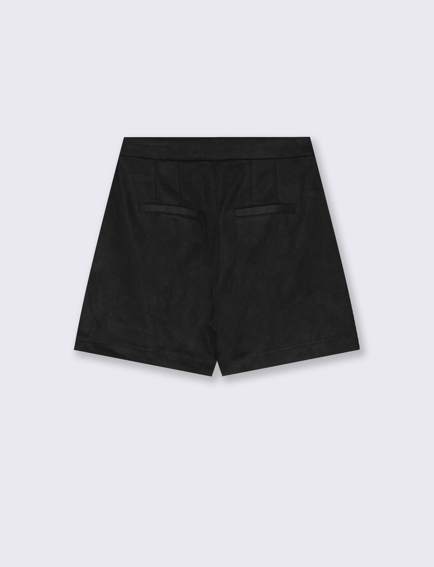 SHORT SUEDE - Nero