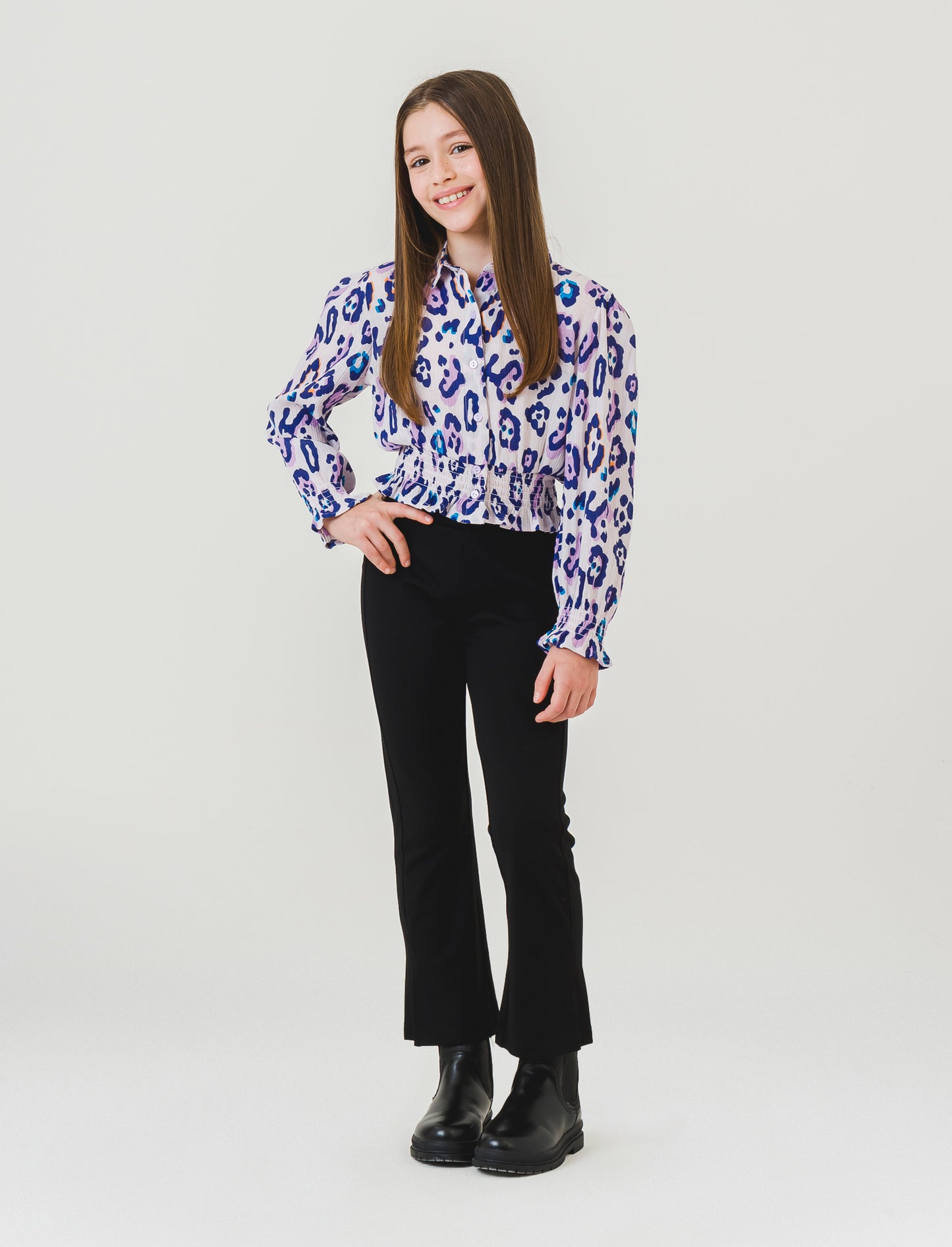 Leggings in punto milano - Nero