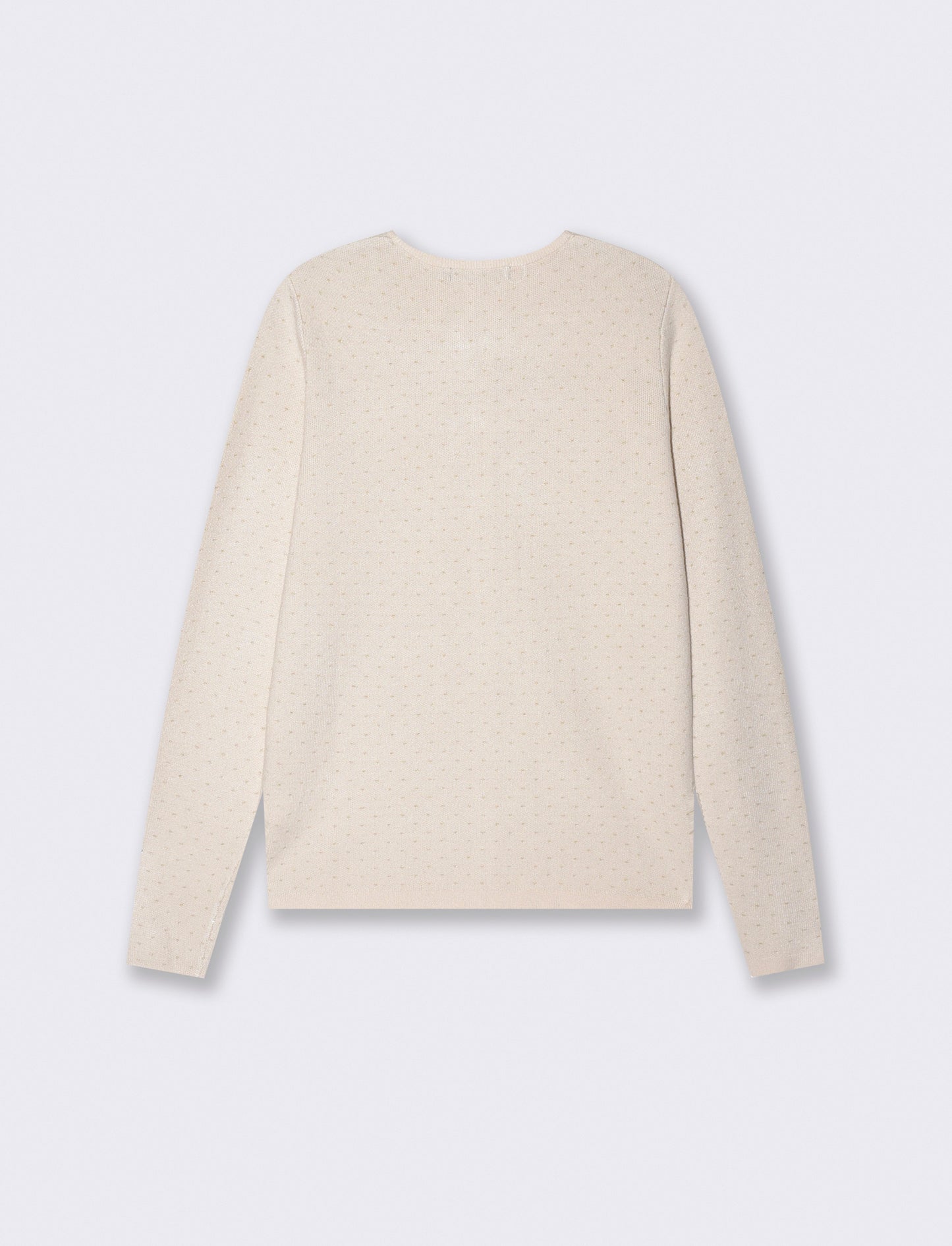 CARDIGAN CON POIS - Avorio