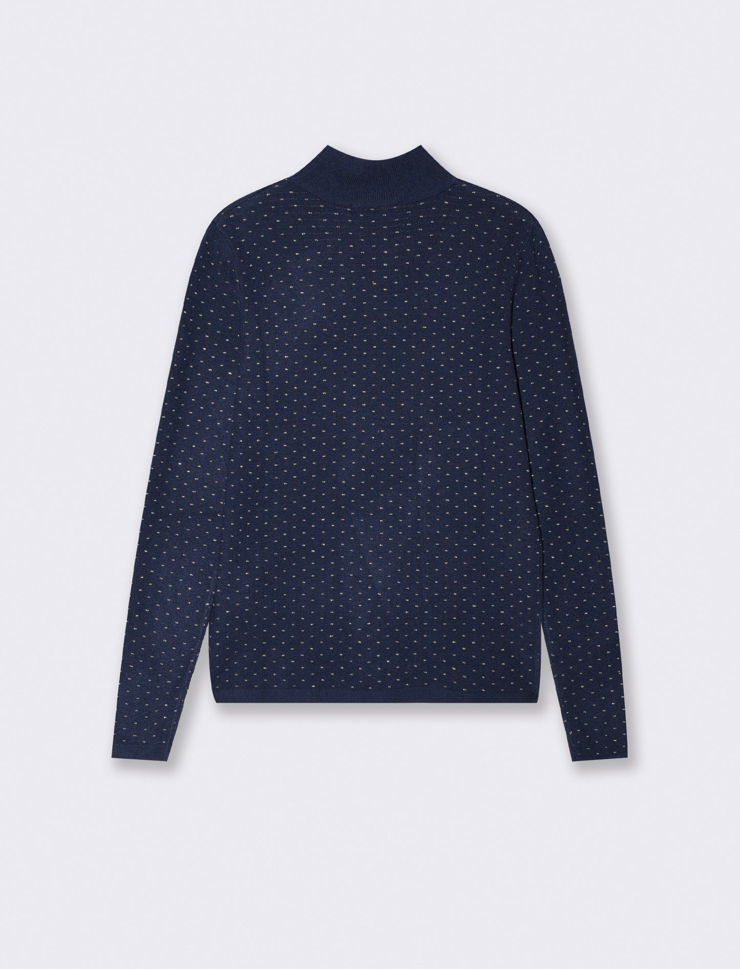Maglia mezzo collo - Blu