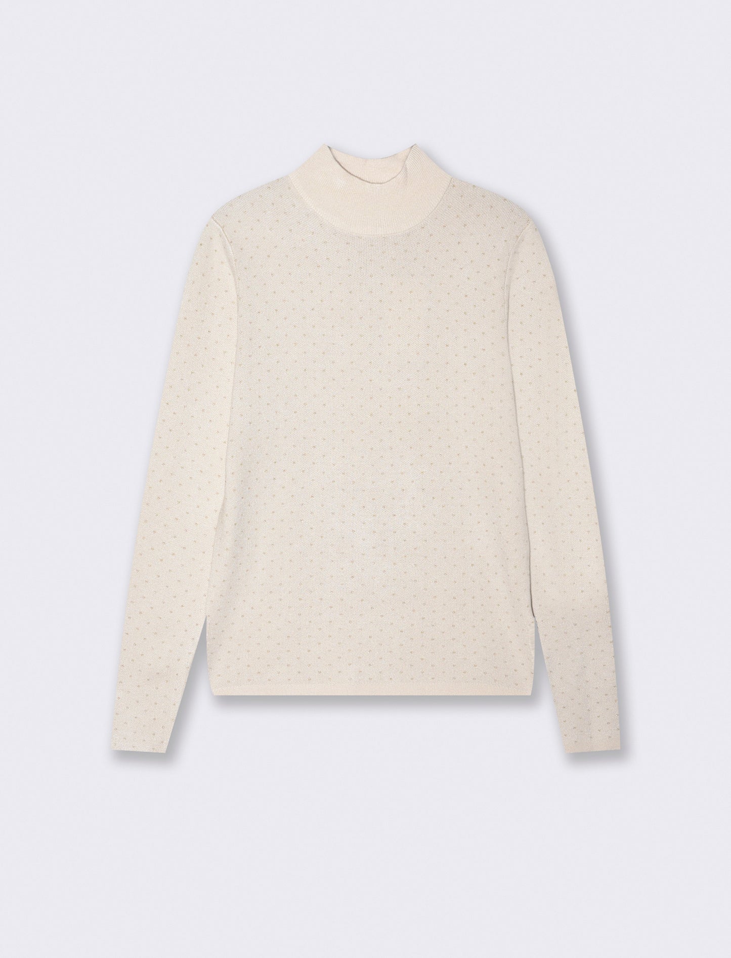 Maglia mezzo collo - Avorio