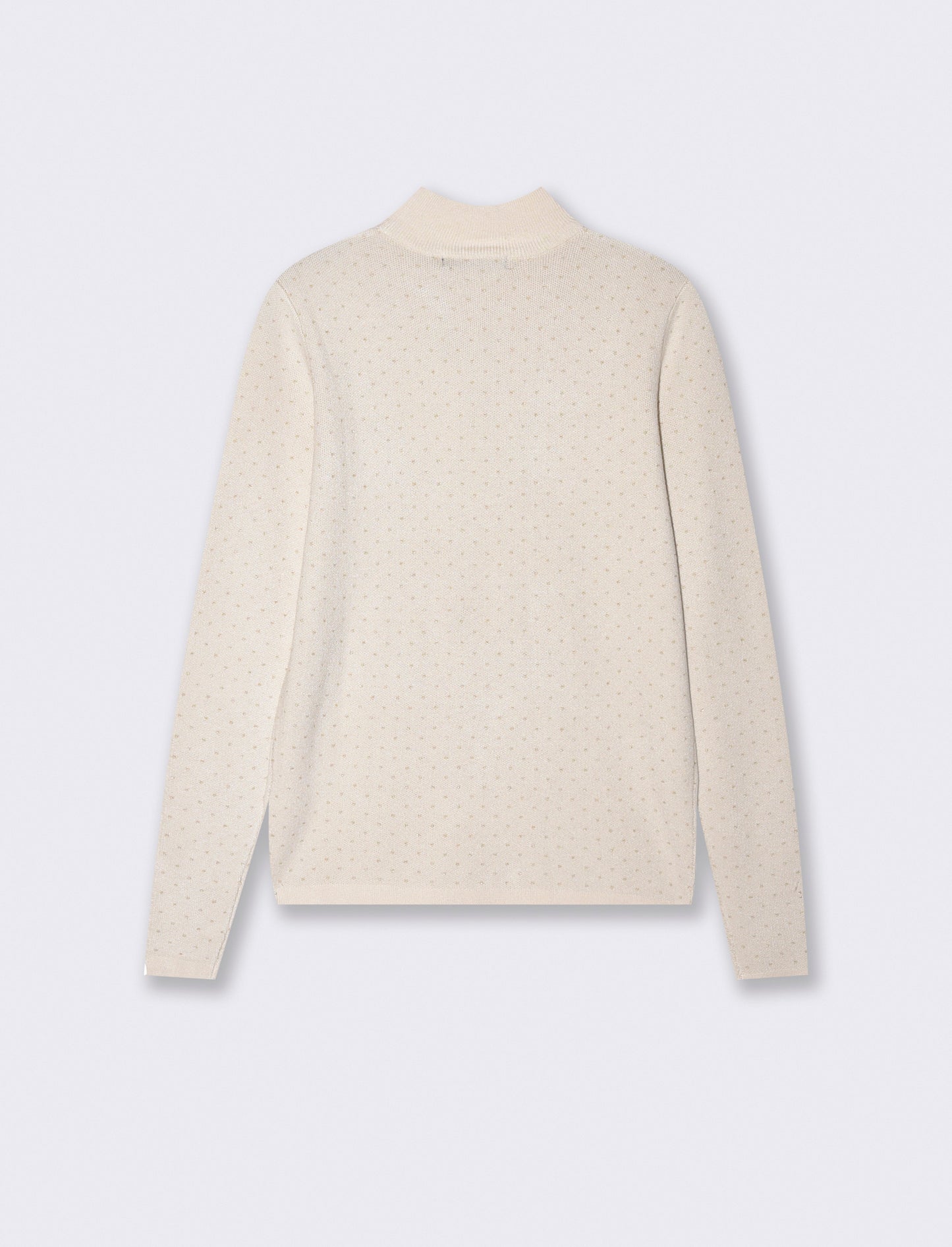 Maglia mezzo collo - Avorio