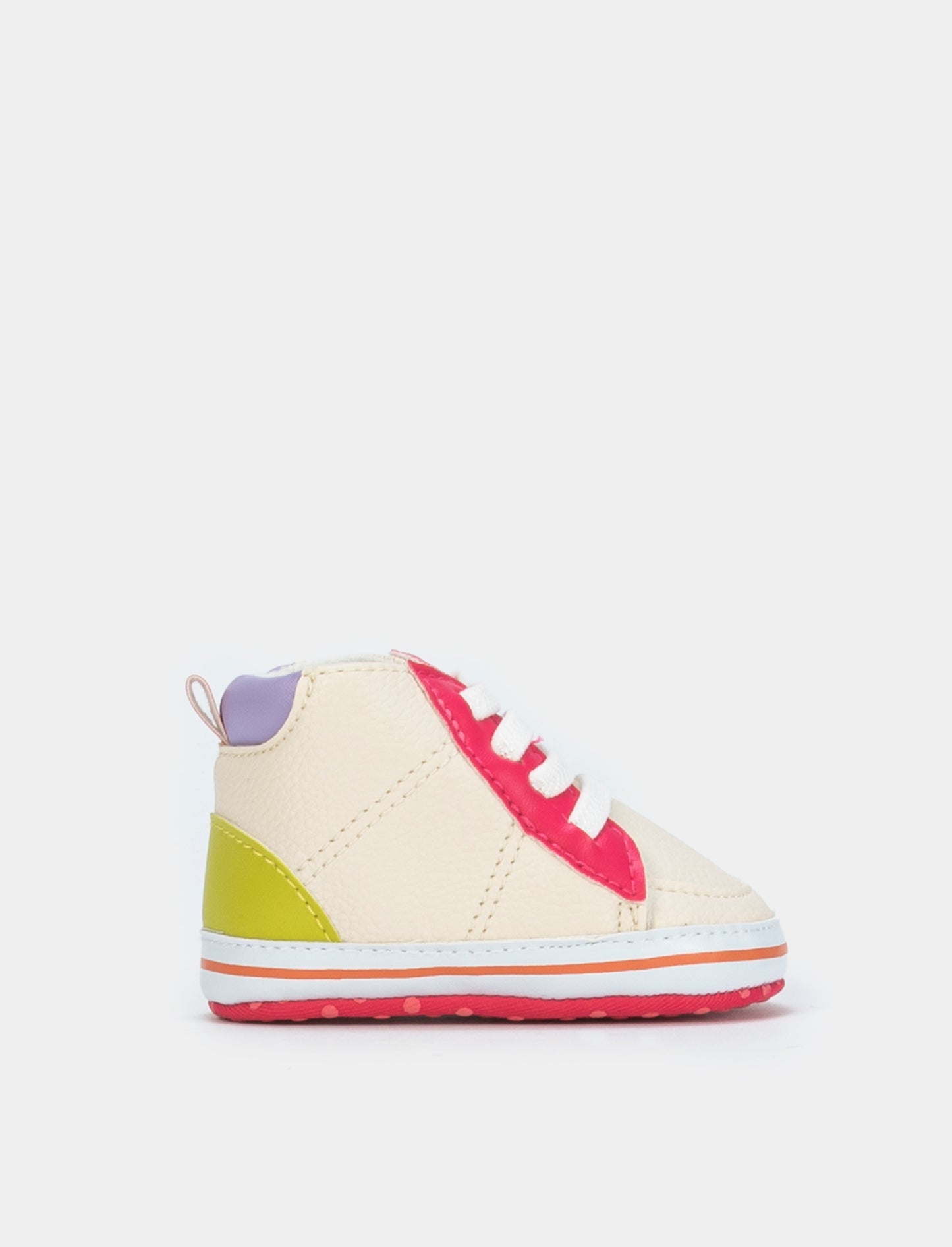 Scarpa multicolor da neonata - Sabbia