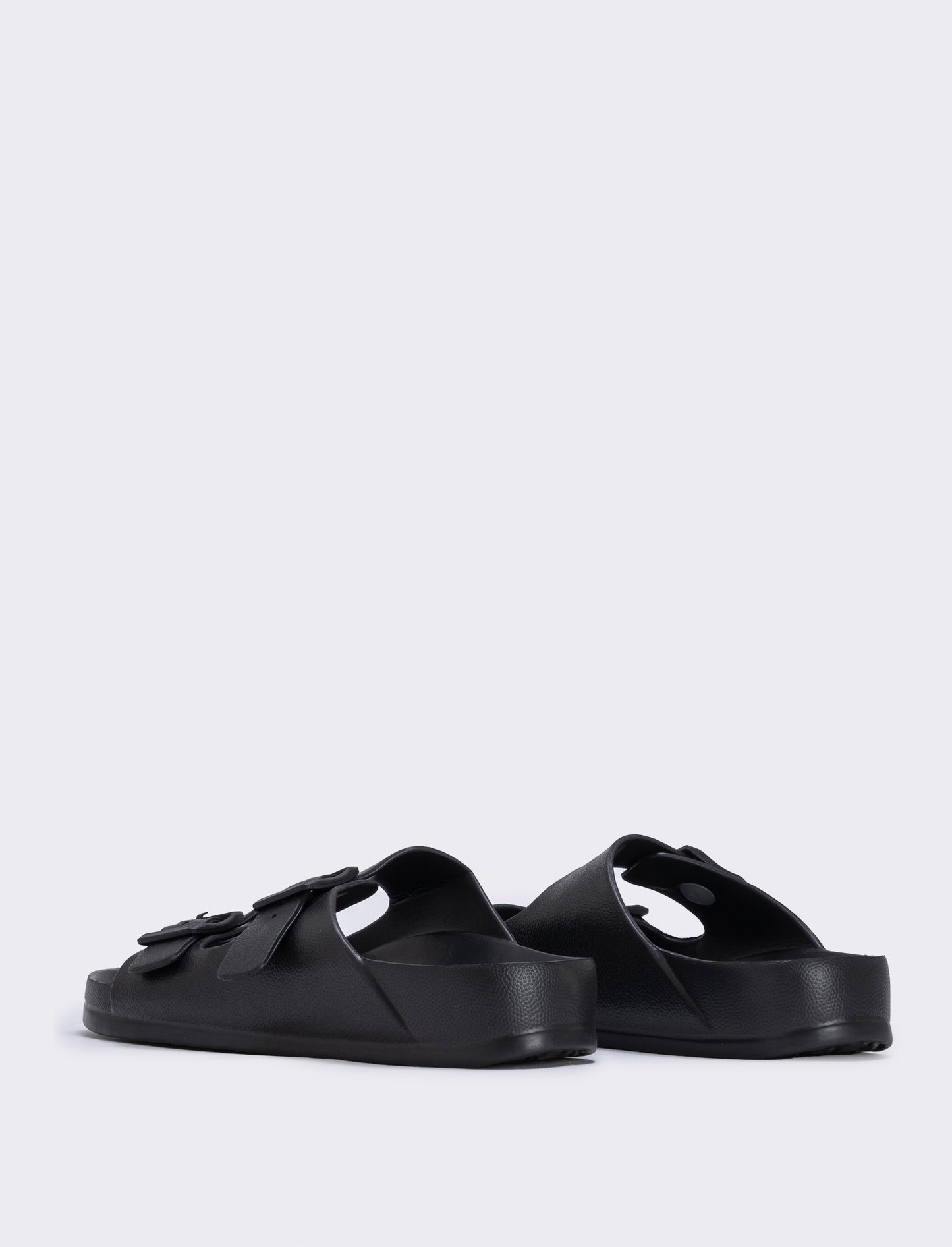 Elegant and Comfortable Strap Sandals - Black