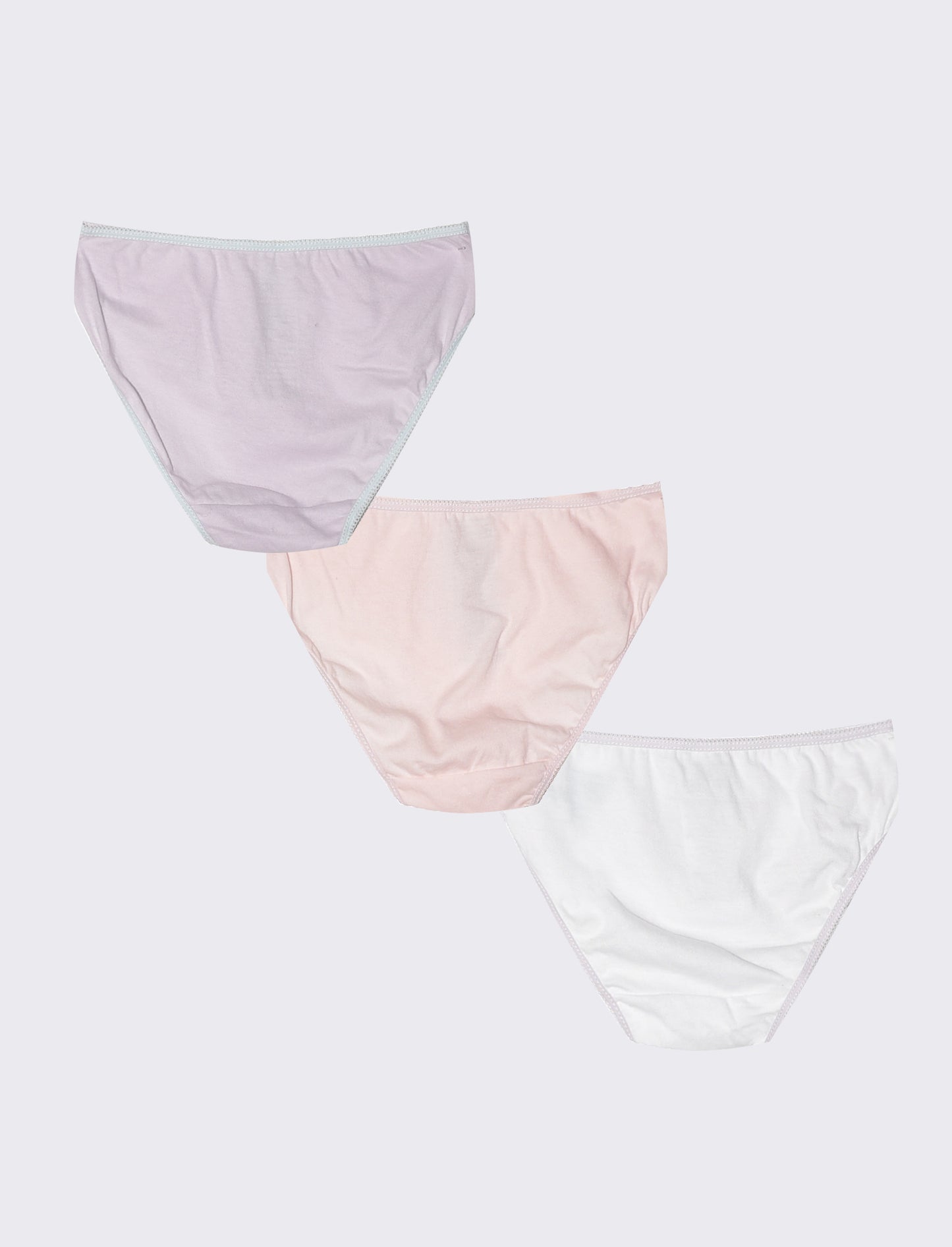 Tris slip bambina vari soggetti - Lilla