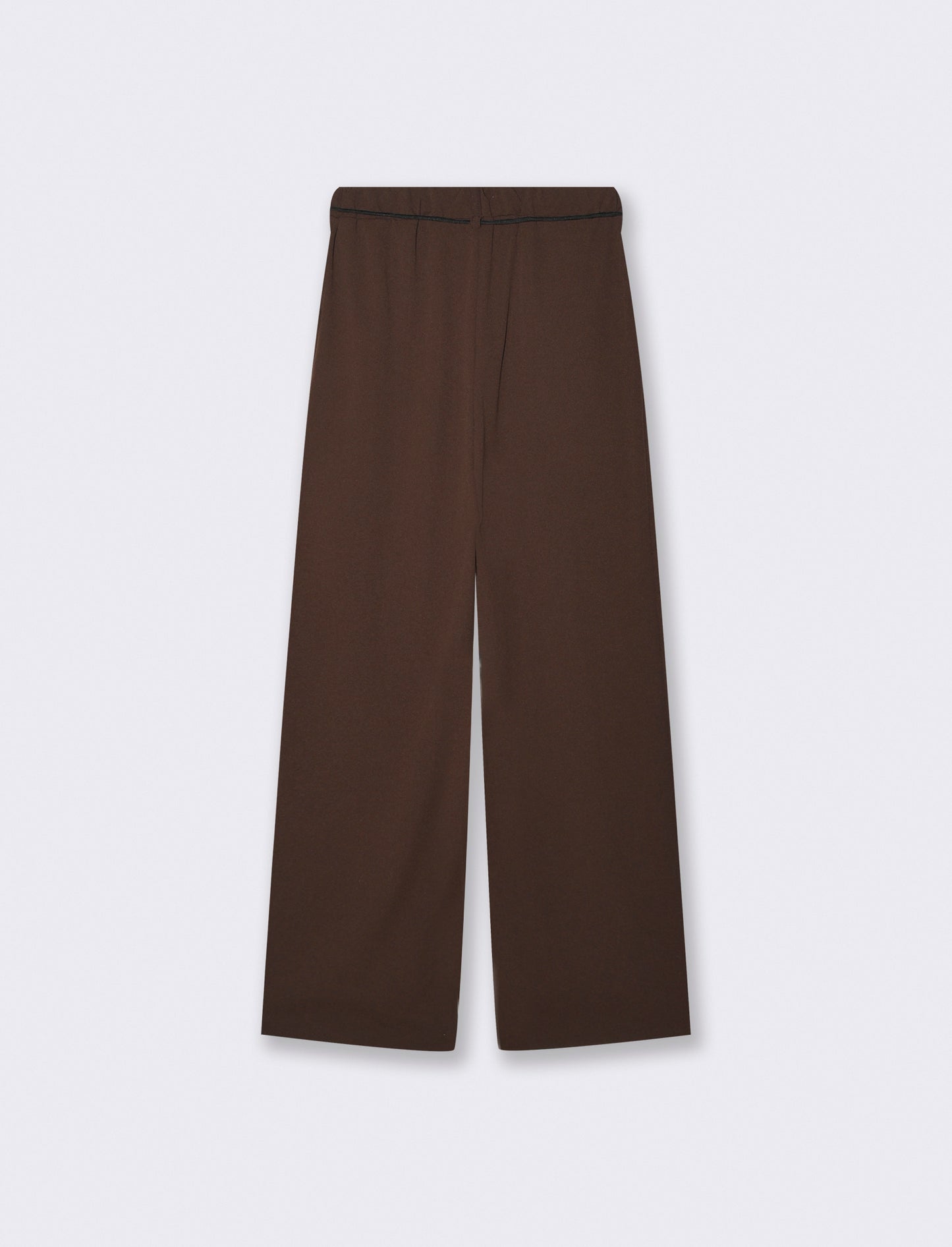 Pantalone con cintura e tasconi - Moro