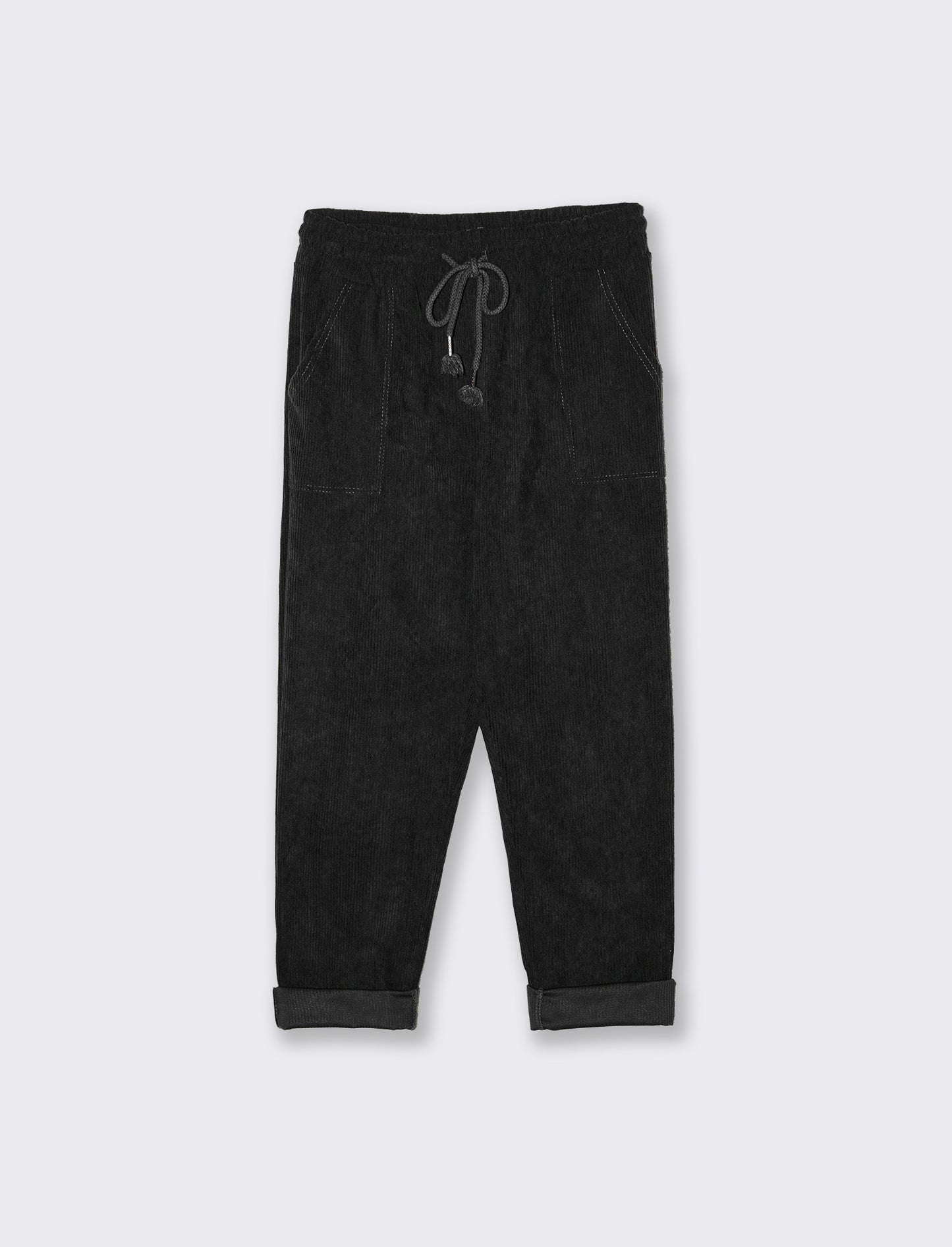 Pantalone con elastico in velluto - Ve.milit.