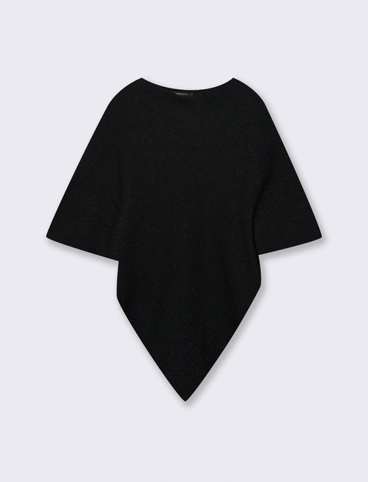 Mantella in maglia - Nero