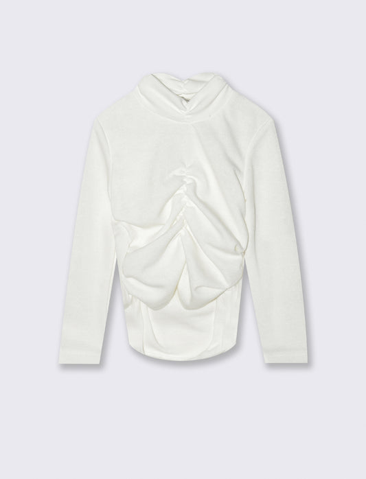 T-shirt manica lunga - Bianco